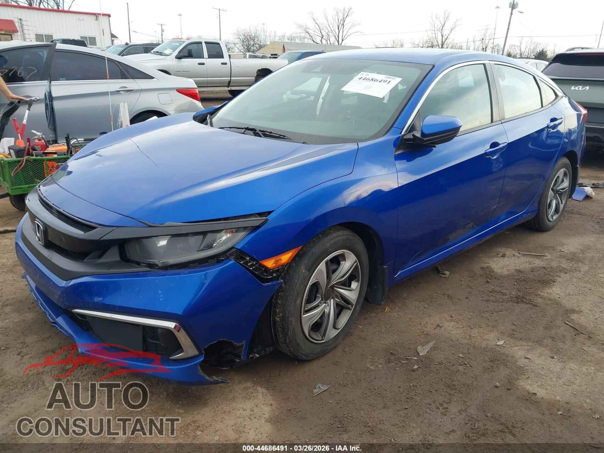 HONDA CIVIC 2019 - 2HGFC2F63KH560152