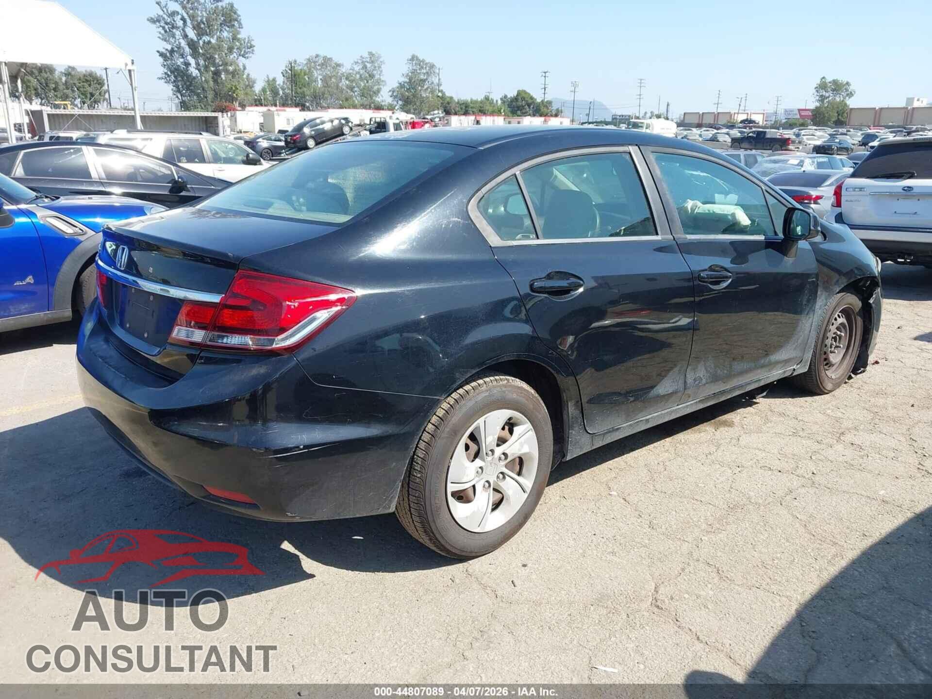 HONDA CIVIC 2013 - 19XFB2F5XDE031417