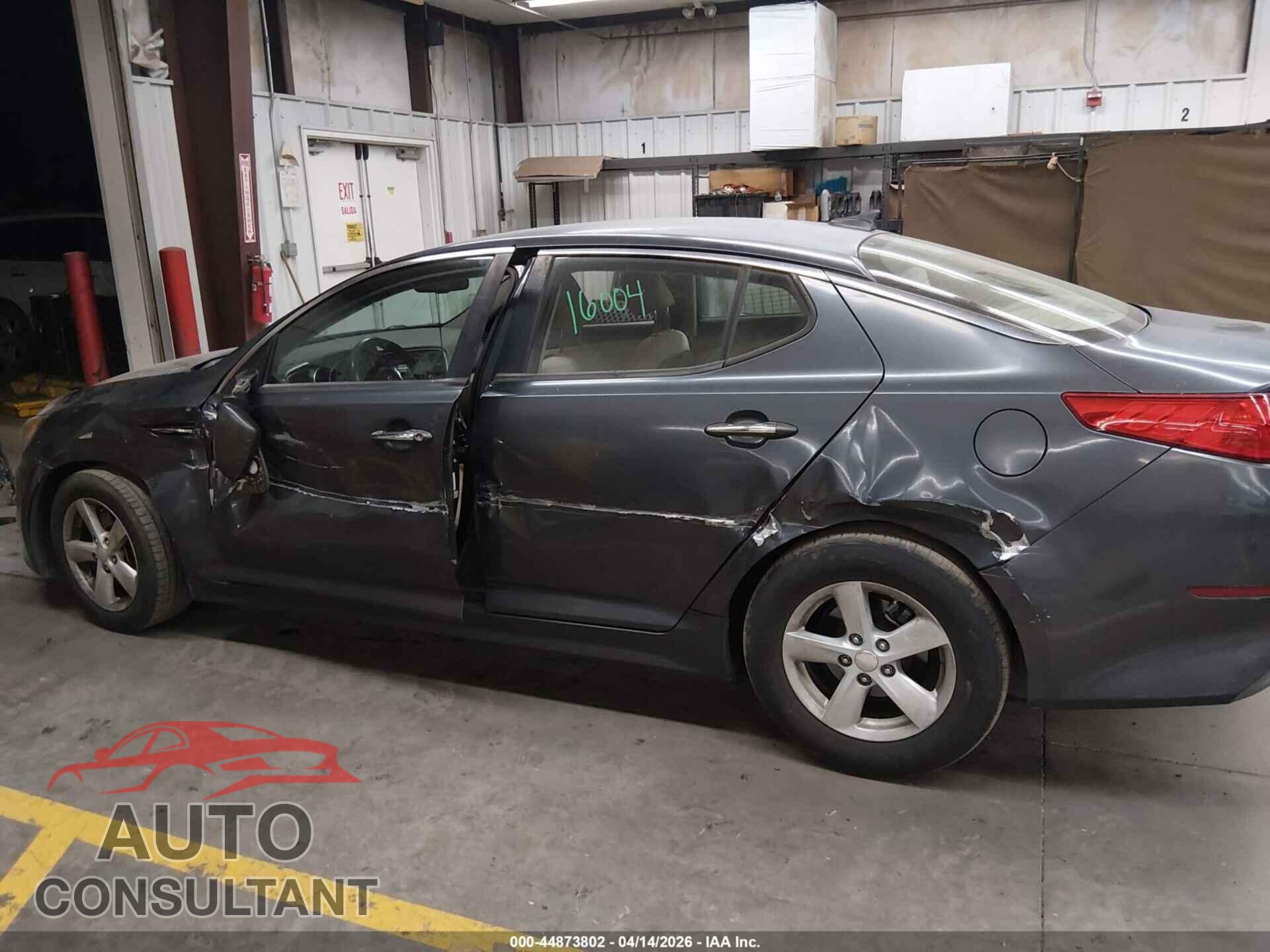 KIA OPTIMA 2015 - KNAGM4A76F5631866