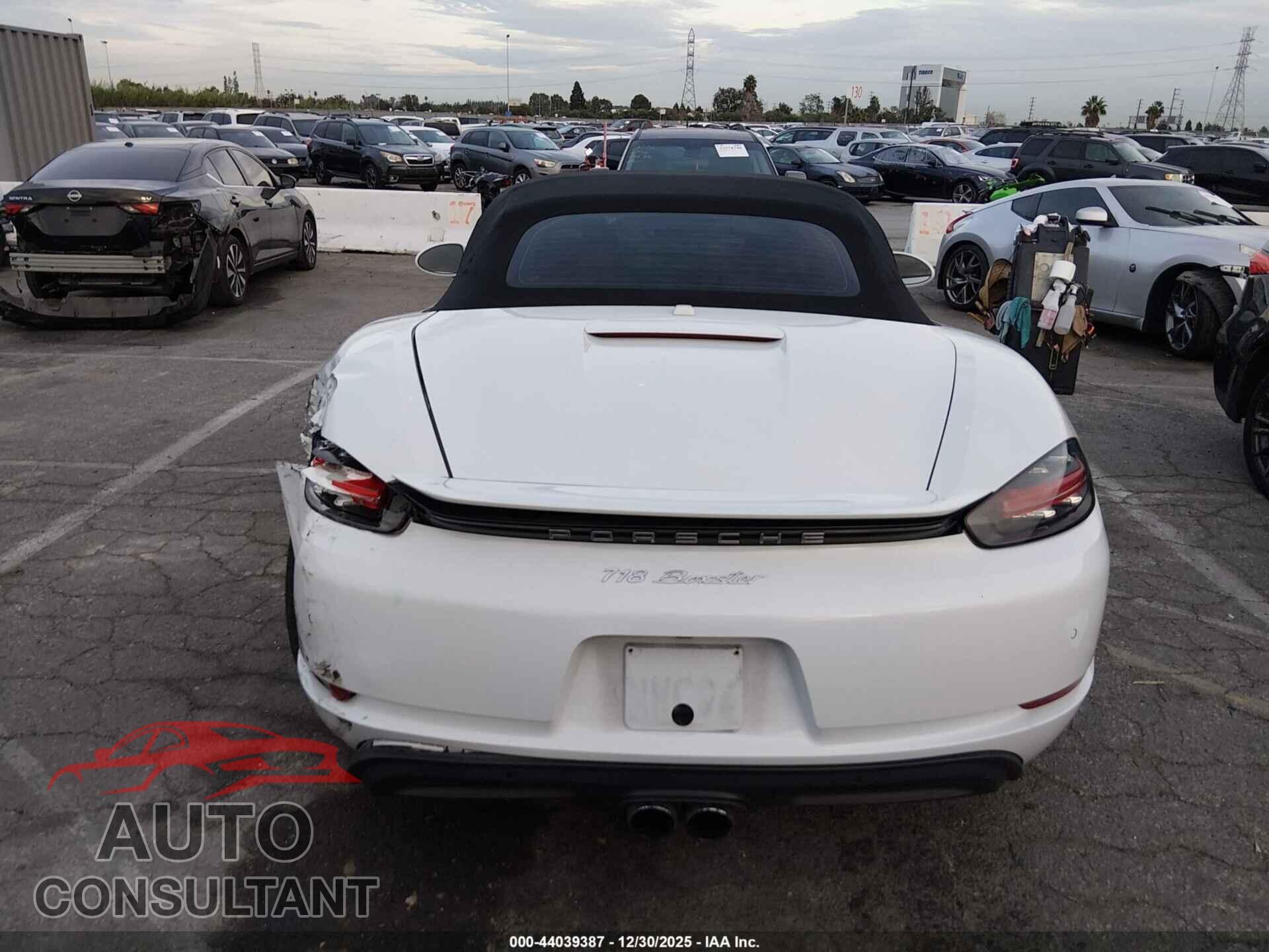 PORSCHE 718 BOXSTER 2019 - WP0CA2A80KS210969