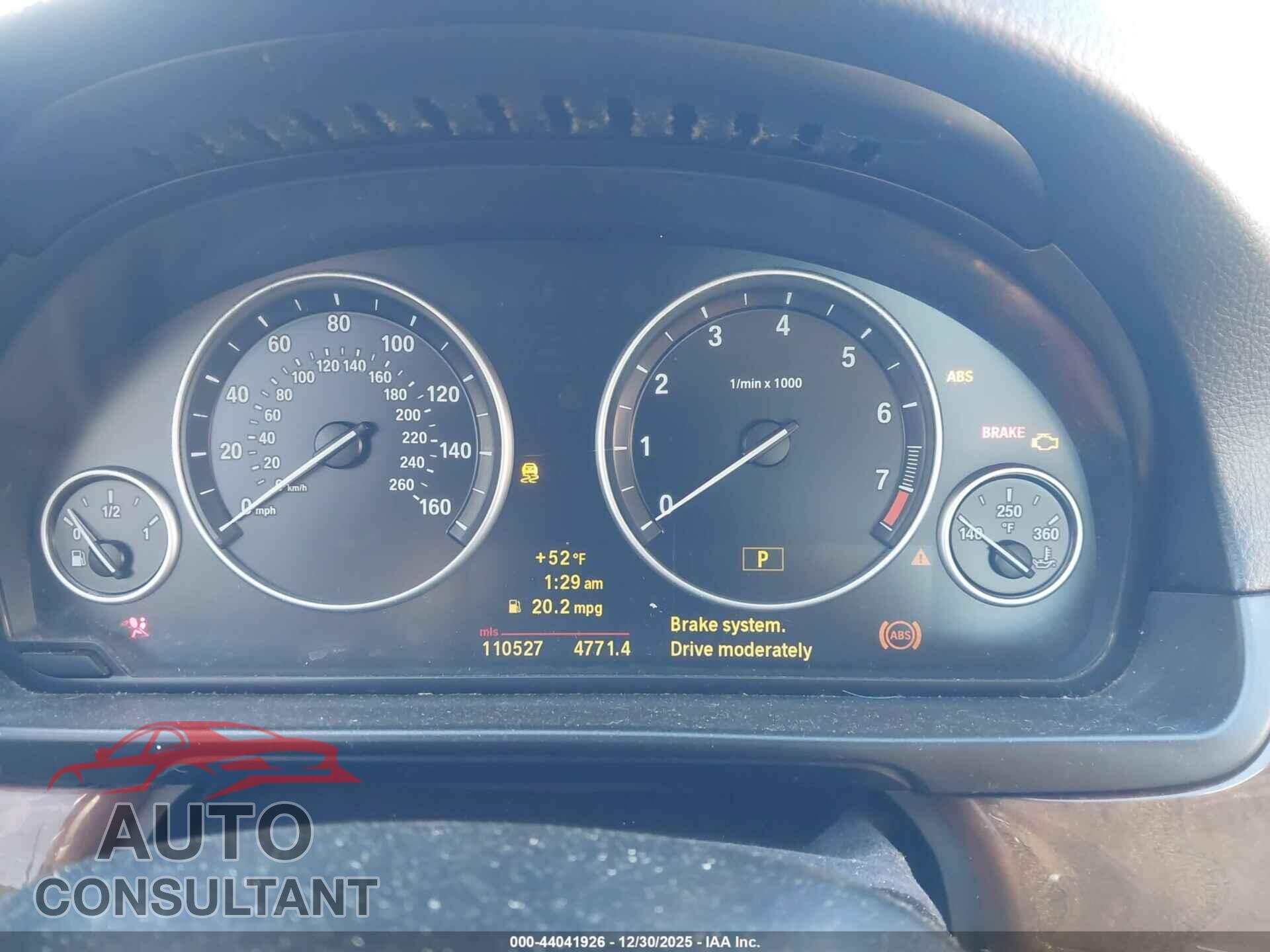 BMW 535I 2011 - WBAFR7C53BC801925