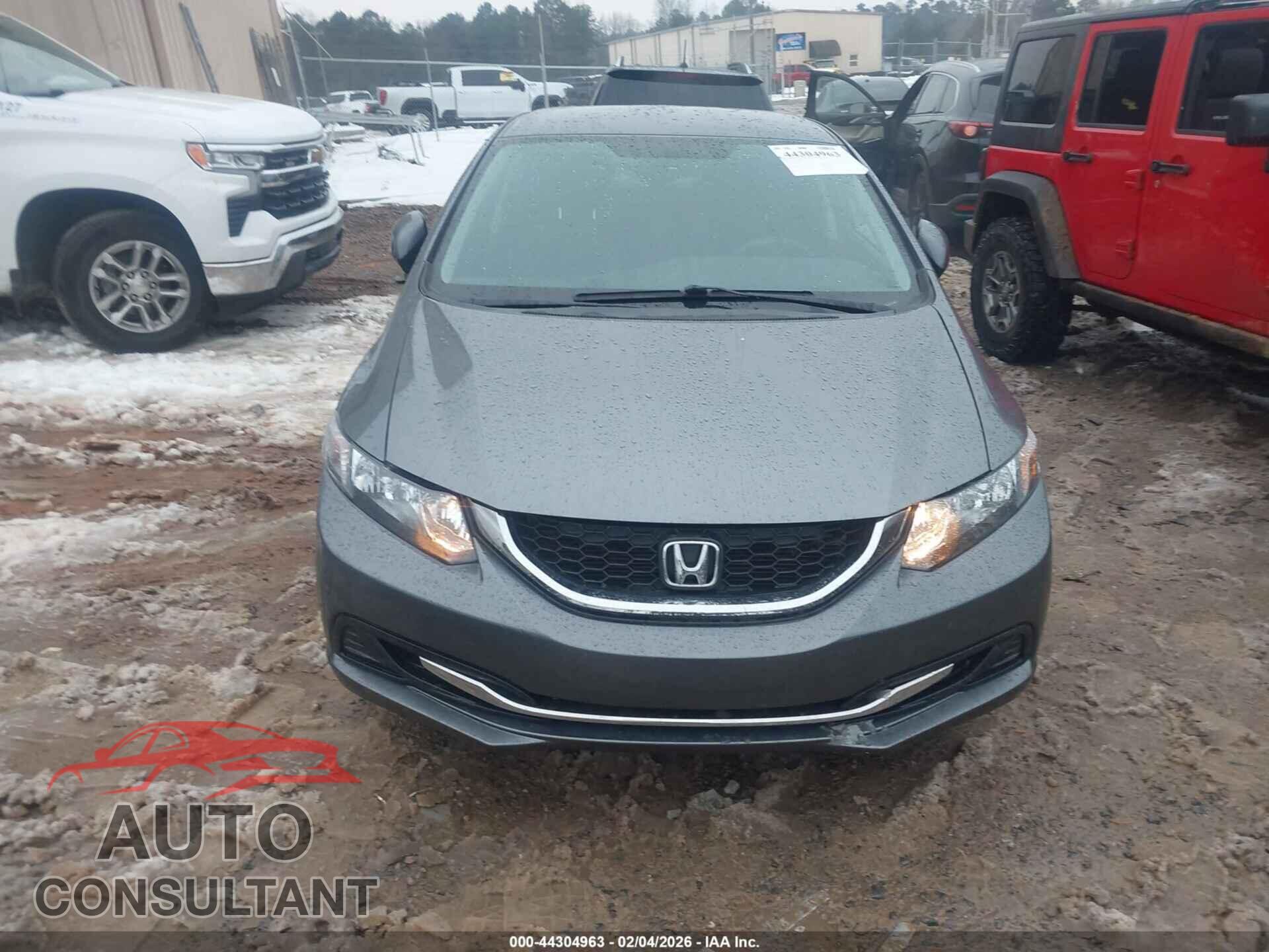 HONDA CIVIC 2013 - 19XFB2F55DE229337