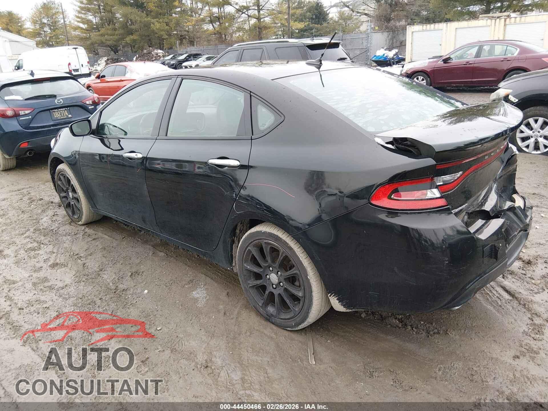 DODGE DART 2013 - 1C3CDFCH9DD321091