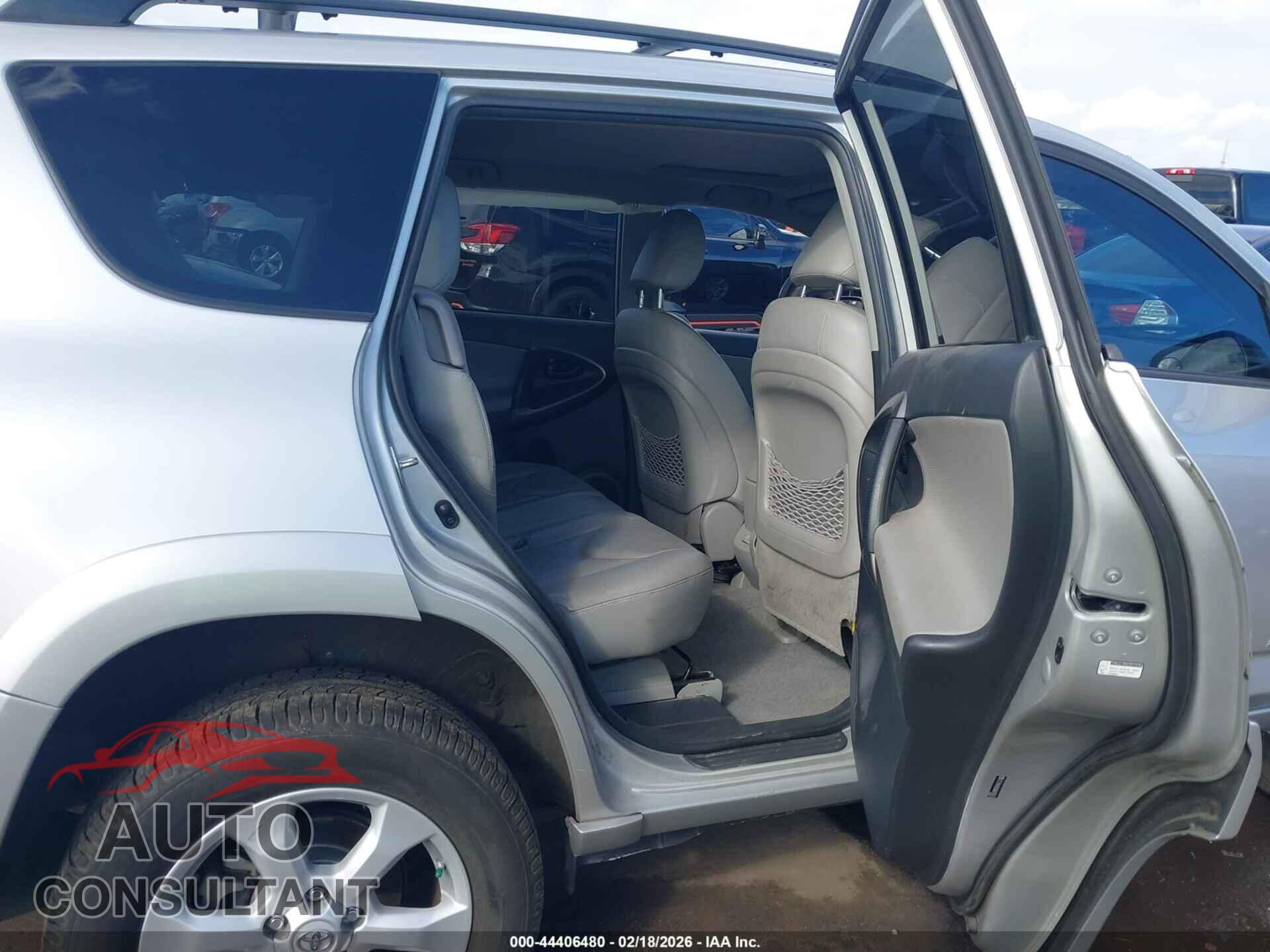TOYOTA RAV4 2012 - 2T3YK4DV8CW018563