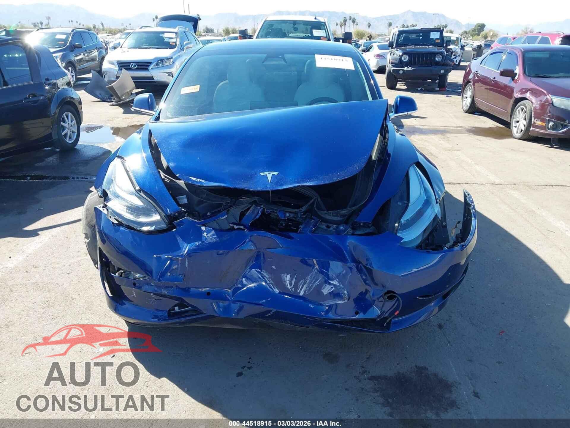 TESLA MODEL 3 2019 - 5YJ3E1EA5KF486072