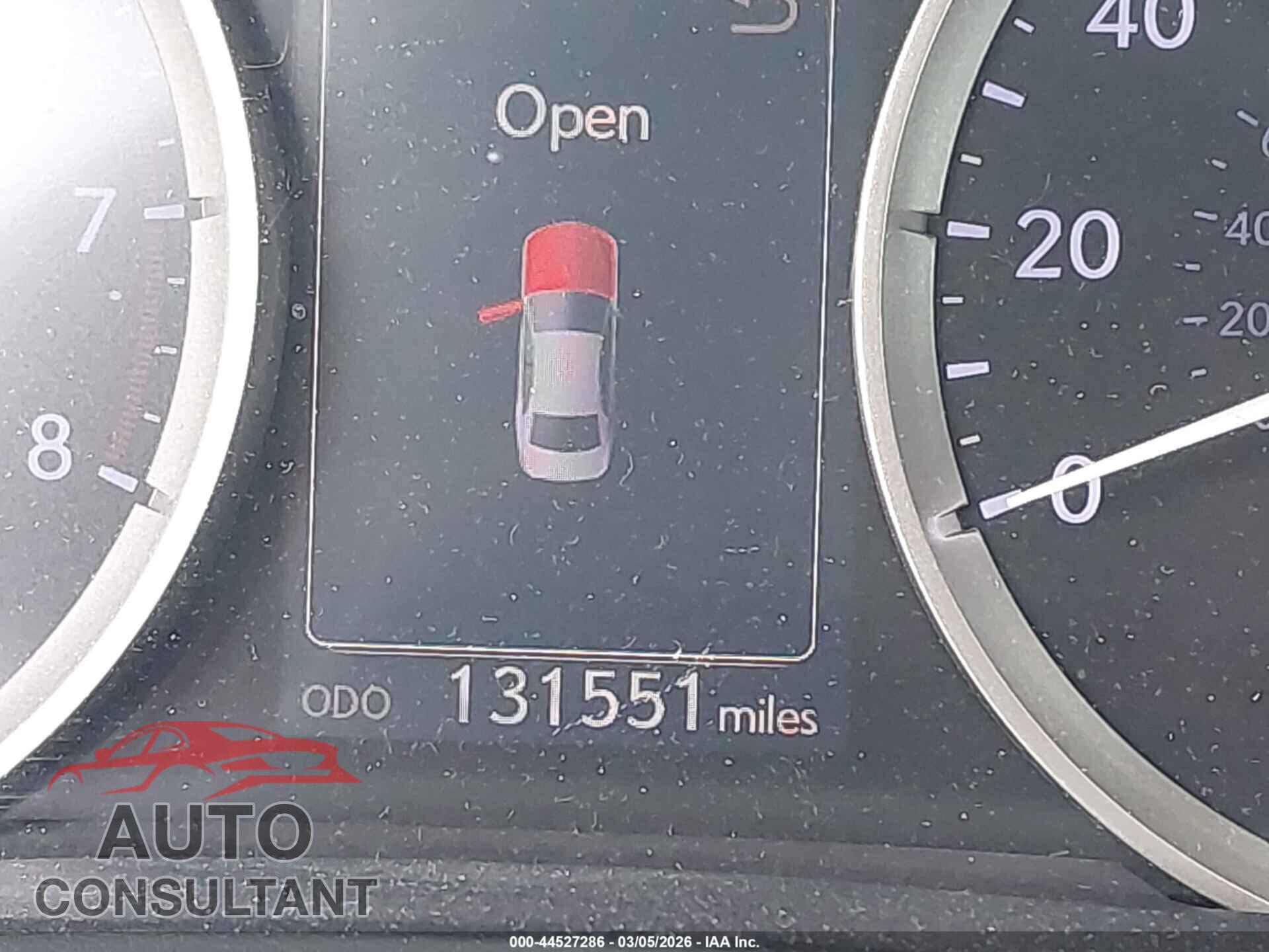 LEXUS IS 250 2014 - JTHBF1D26E5041623