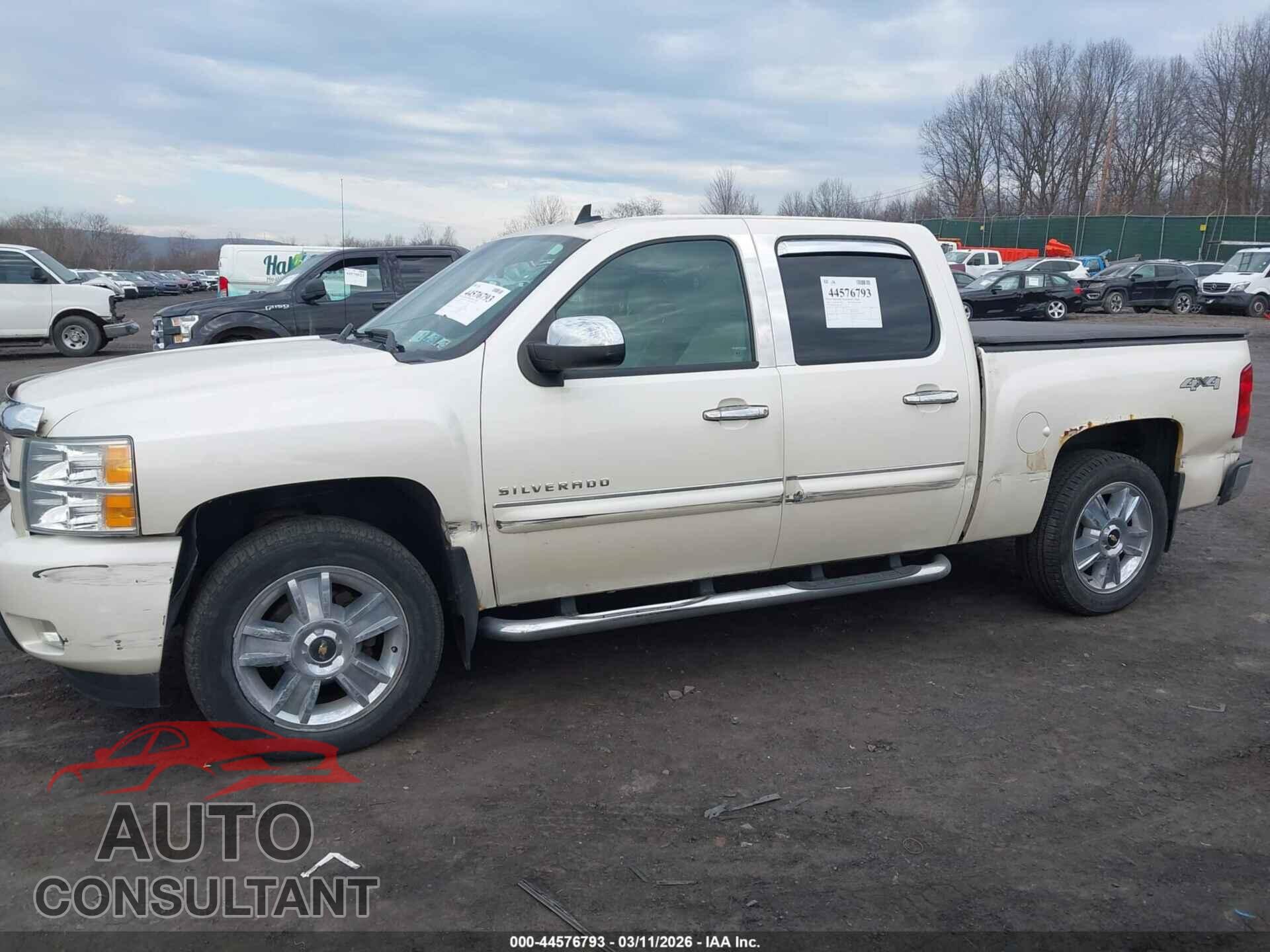 CHEVROLET SILVERADO 1500 2013 - 3GCPKTE73DG105116