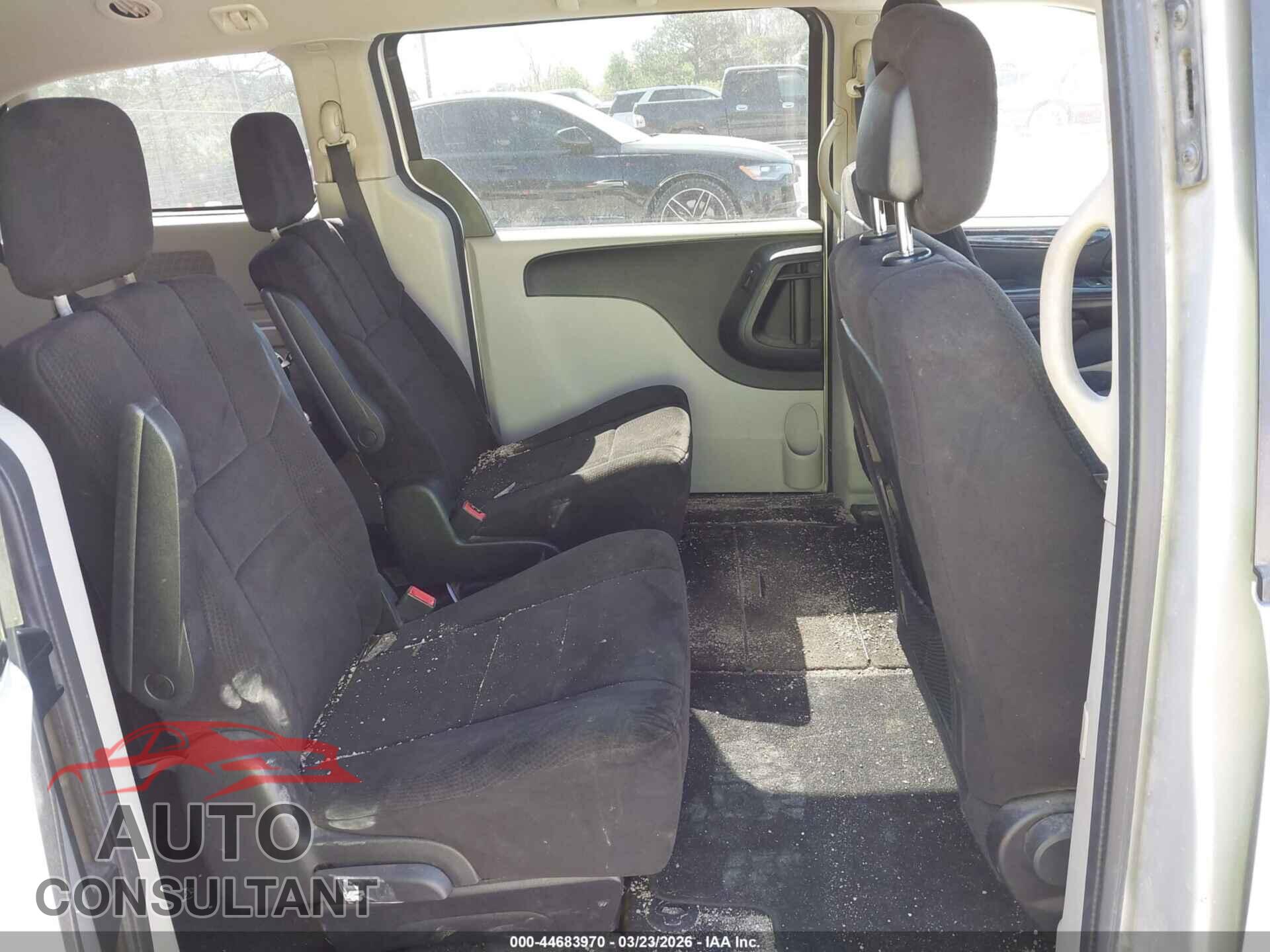 DODGE GRAND CARAVAN 2012 - 2C4RDGCG2CR167340