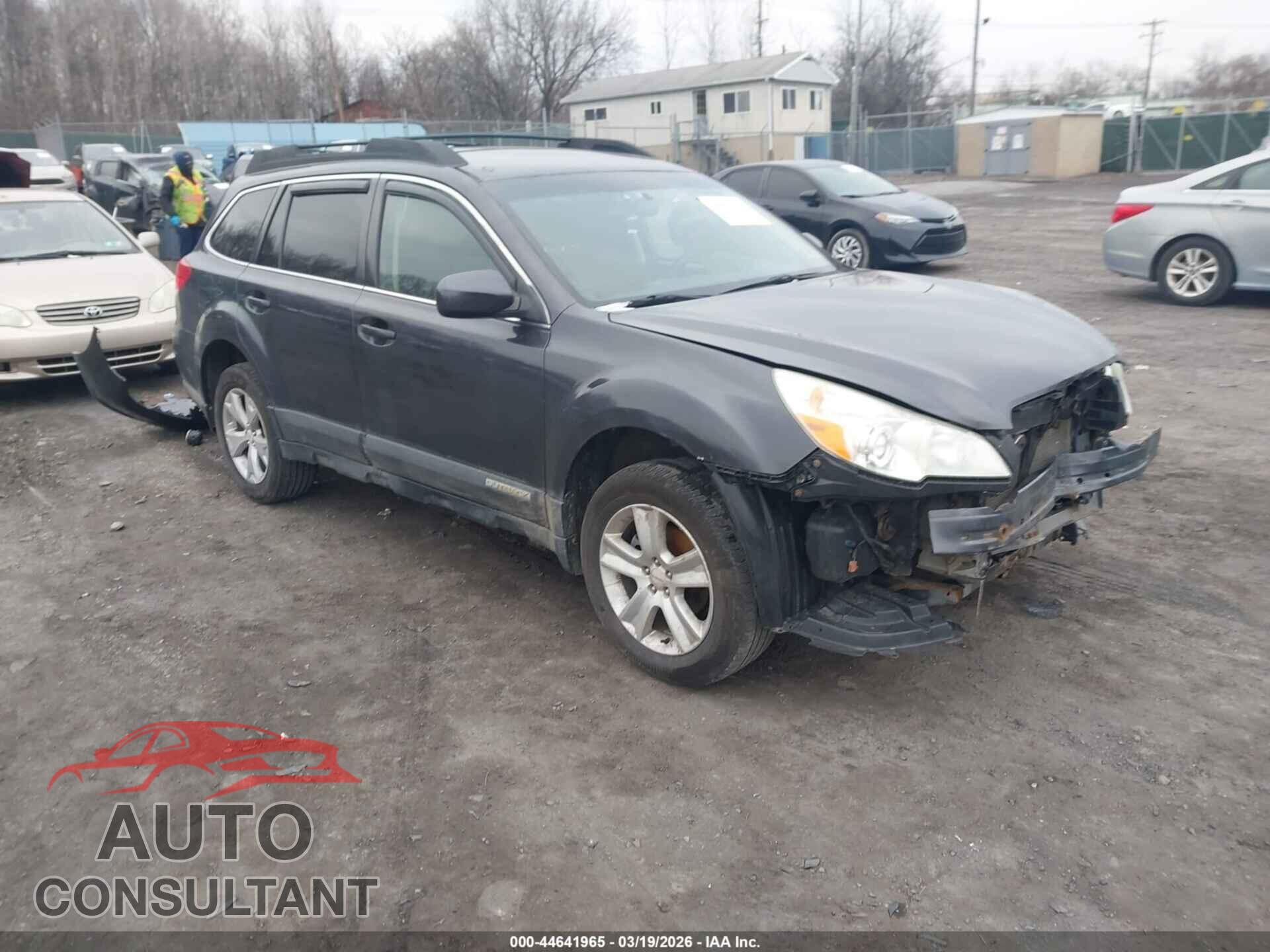 SUBARU OUTBACK 2012 - 4S4BRBJC0C3223592