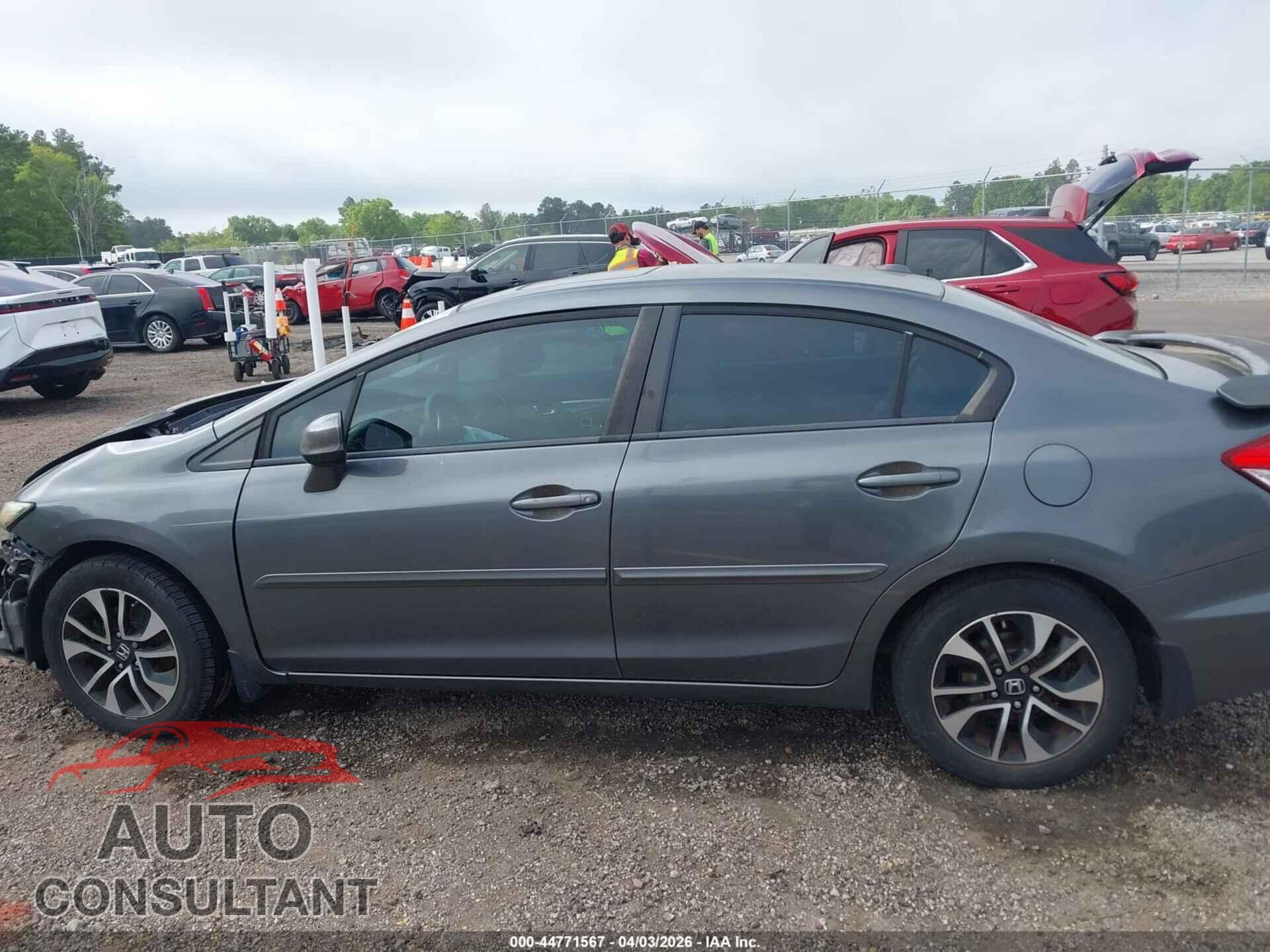 HONDA CIVIC 2013 - 19XFB2F98DE014148