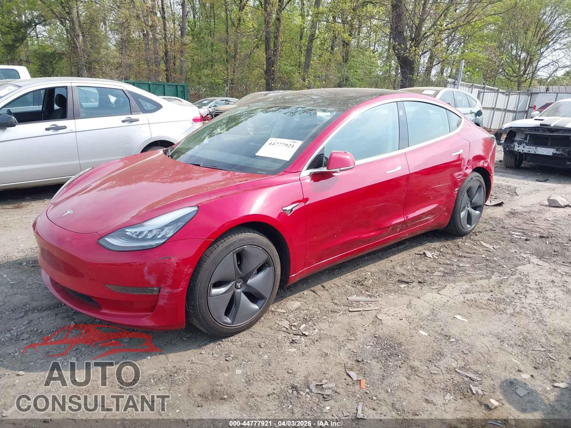 TESLA MODEL 3 2019 - 5YJ3E1EA8KF298954