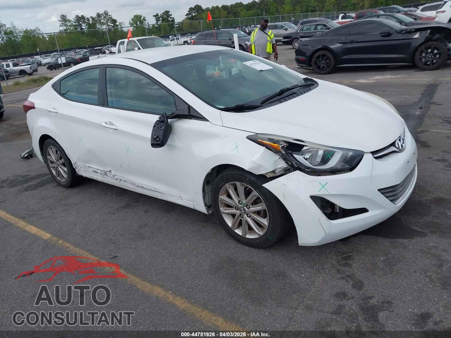 HYUNDAI ELANTRA 2016 - 5NPDH4AE0GH653677