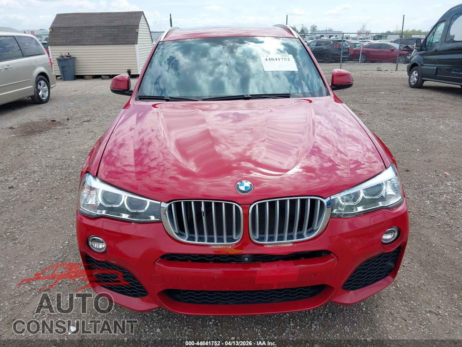 BMW X3 2016 - 5UXWX7C52G0S16804