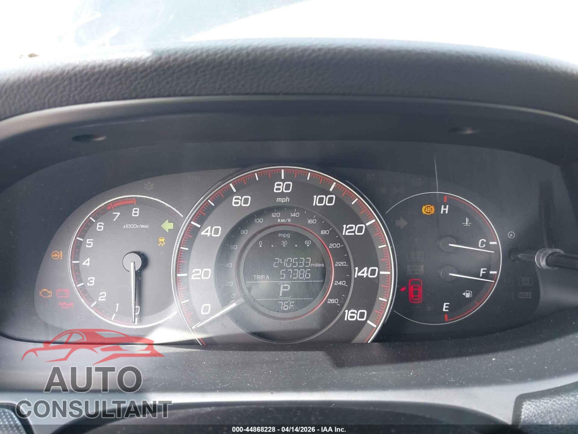 HONDA ACCORD 2014 - 1HGCR2F55EA066399