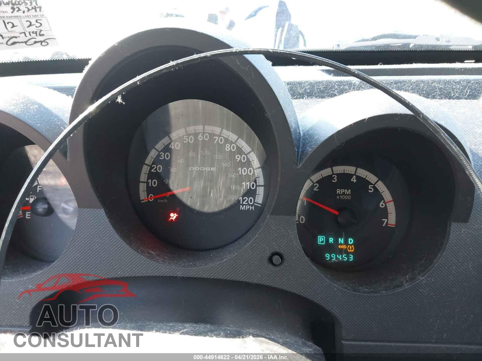 DODGE NITRO 2011 - 1D4PU2GK5BW600537