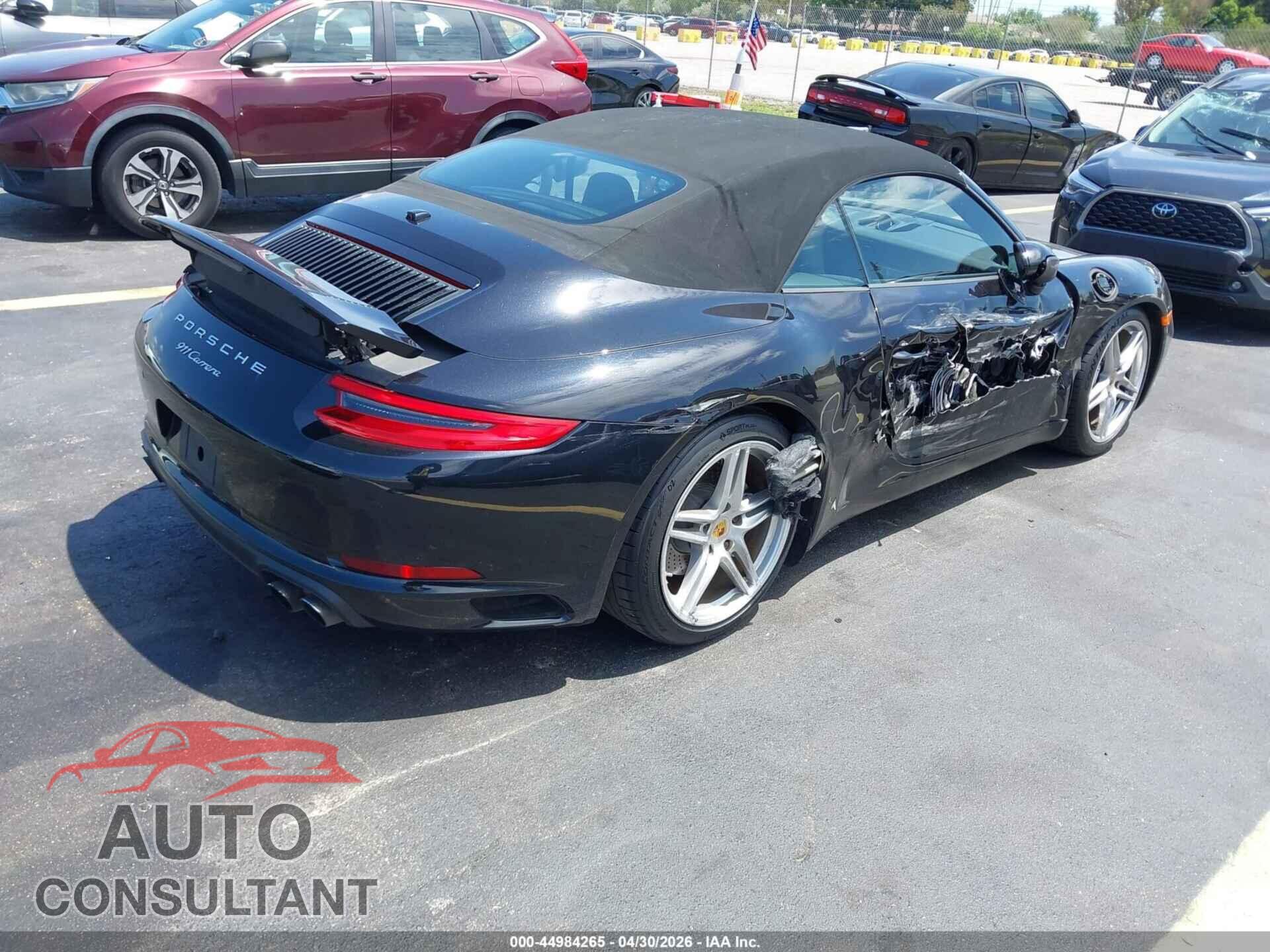 PORSCHE 911 2018 - WP0CA2A9XJS138122