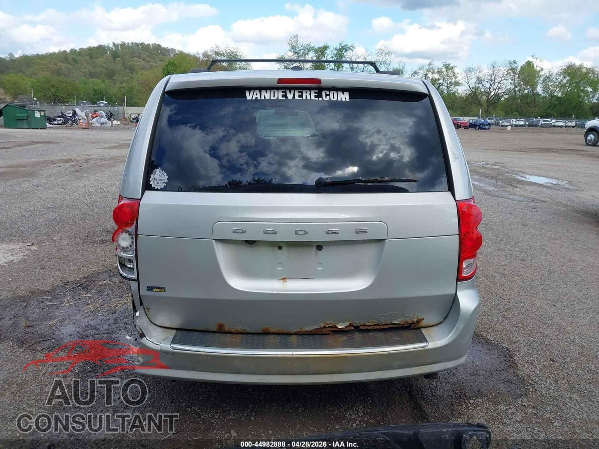 DODGE GRAND CARAVAN 2012 - 2C4RDGCGXCR280856