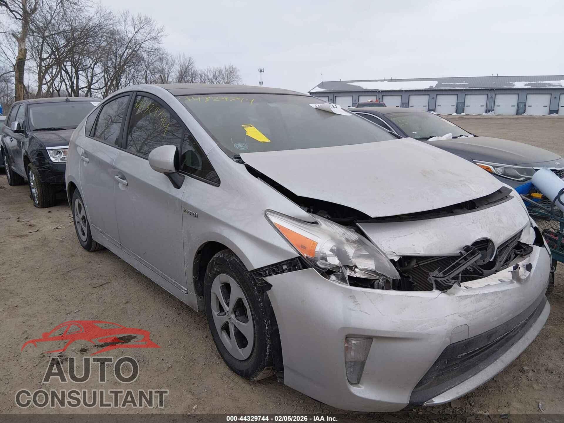 TOYOTA PRIUS 2012 - JTDKN3DU3C5523755