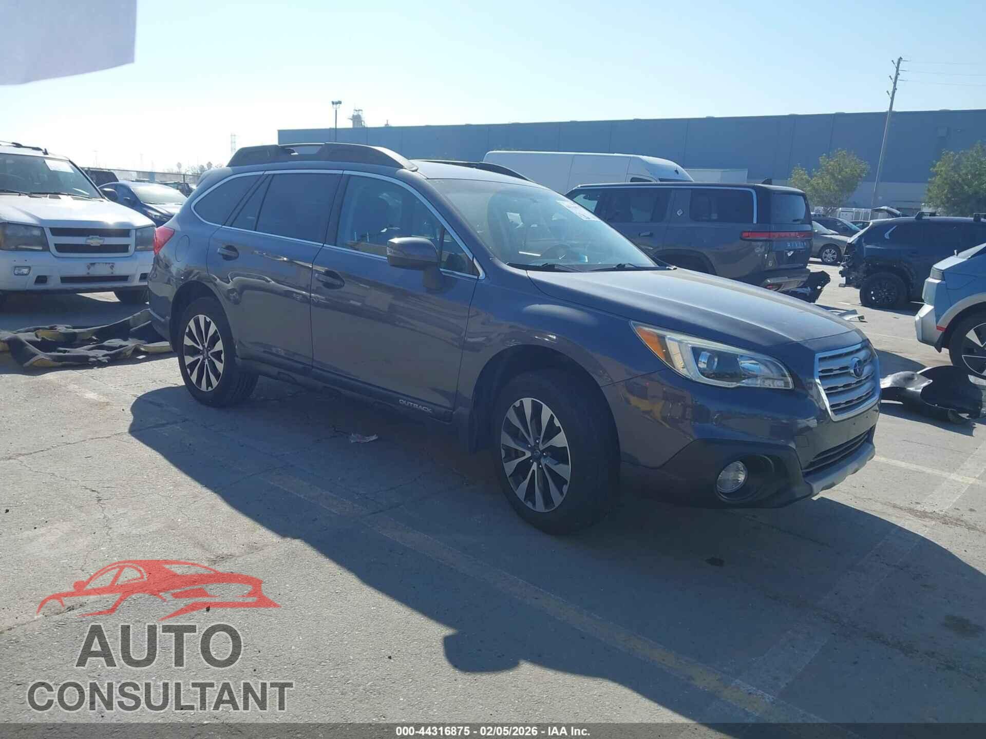 SUBARU OUTBACK 2016 - 4S4BSAJC8G3272916