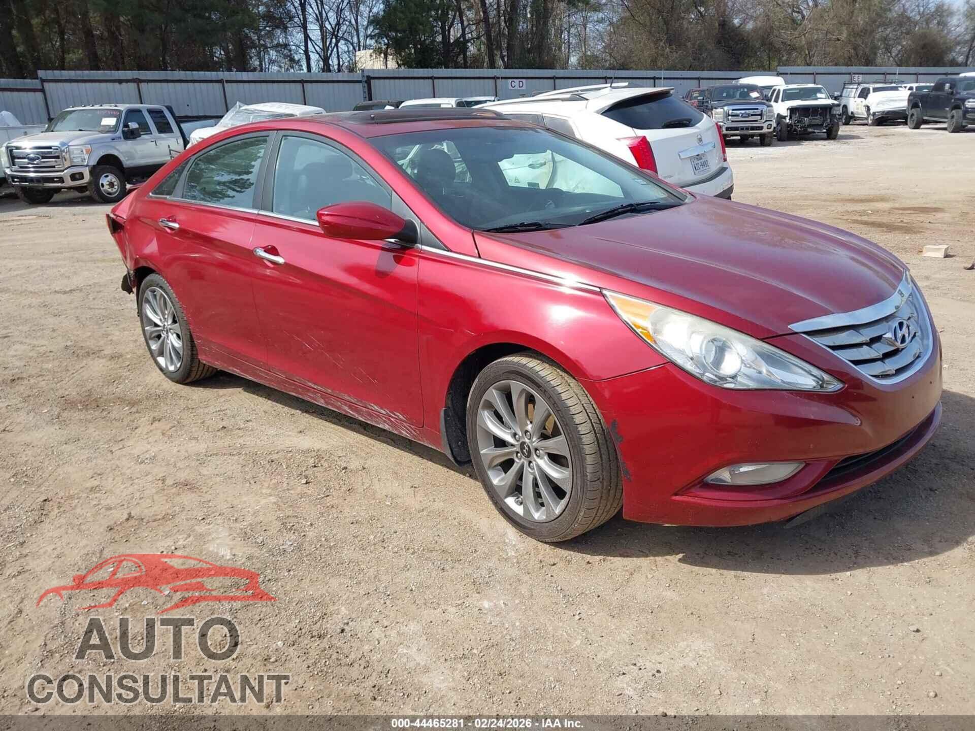 HYUNDAI SONATA 2013 - 5NPEC4AC2DH644363