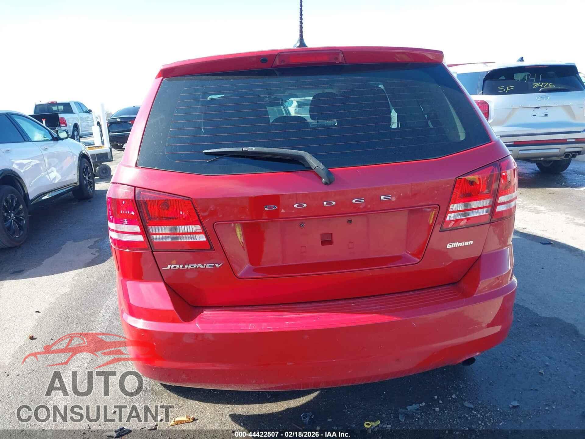 DODGE JOURNEY 2015 - 3C4PDCAB9FT557098