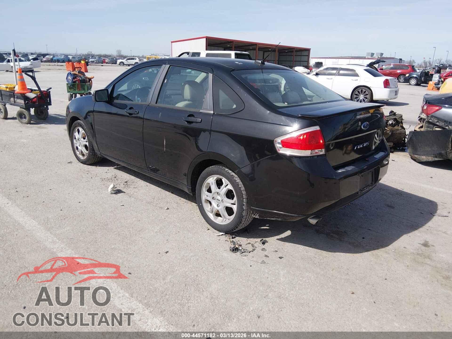 FORD FOCUS 2009 - 1FAHP36N99W141118