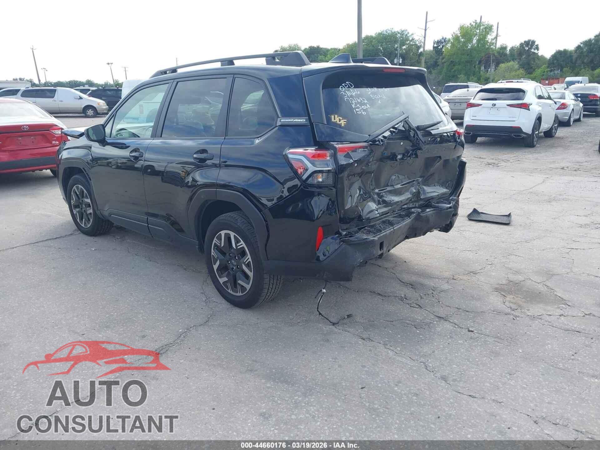 SUBARU FORESTER 2025 - JF2SLDDC2SH408016