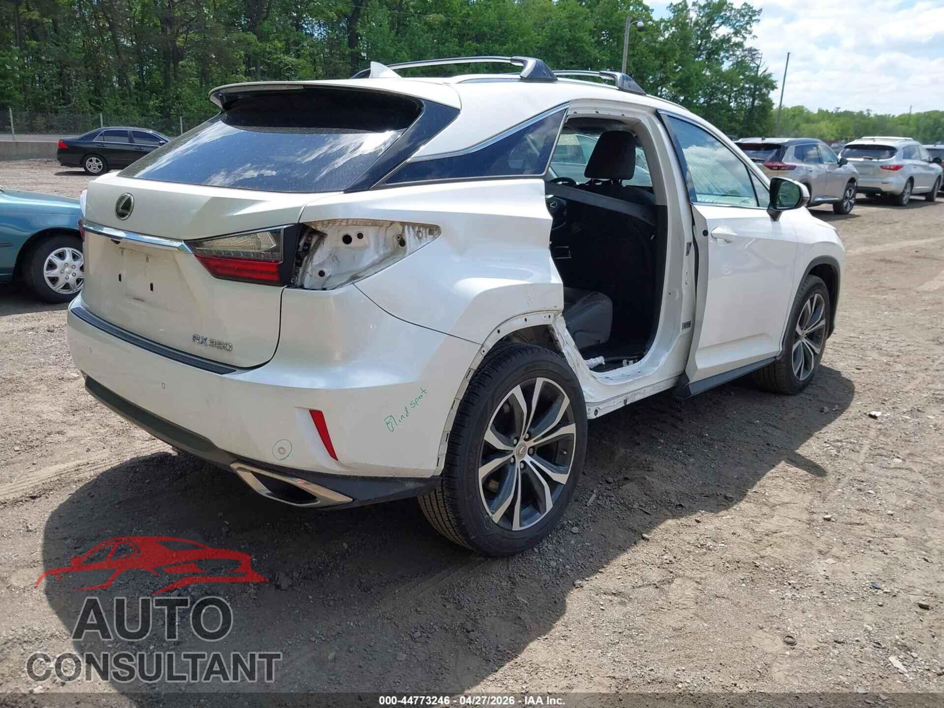 LEXUS RX 350 2017 - 2T2BZMCA5HC082136