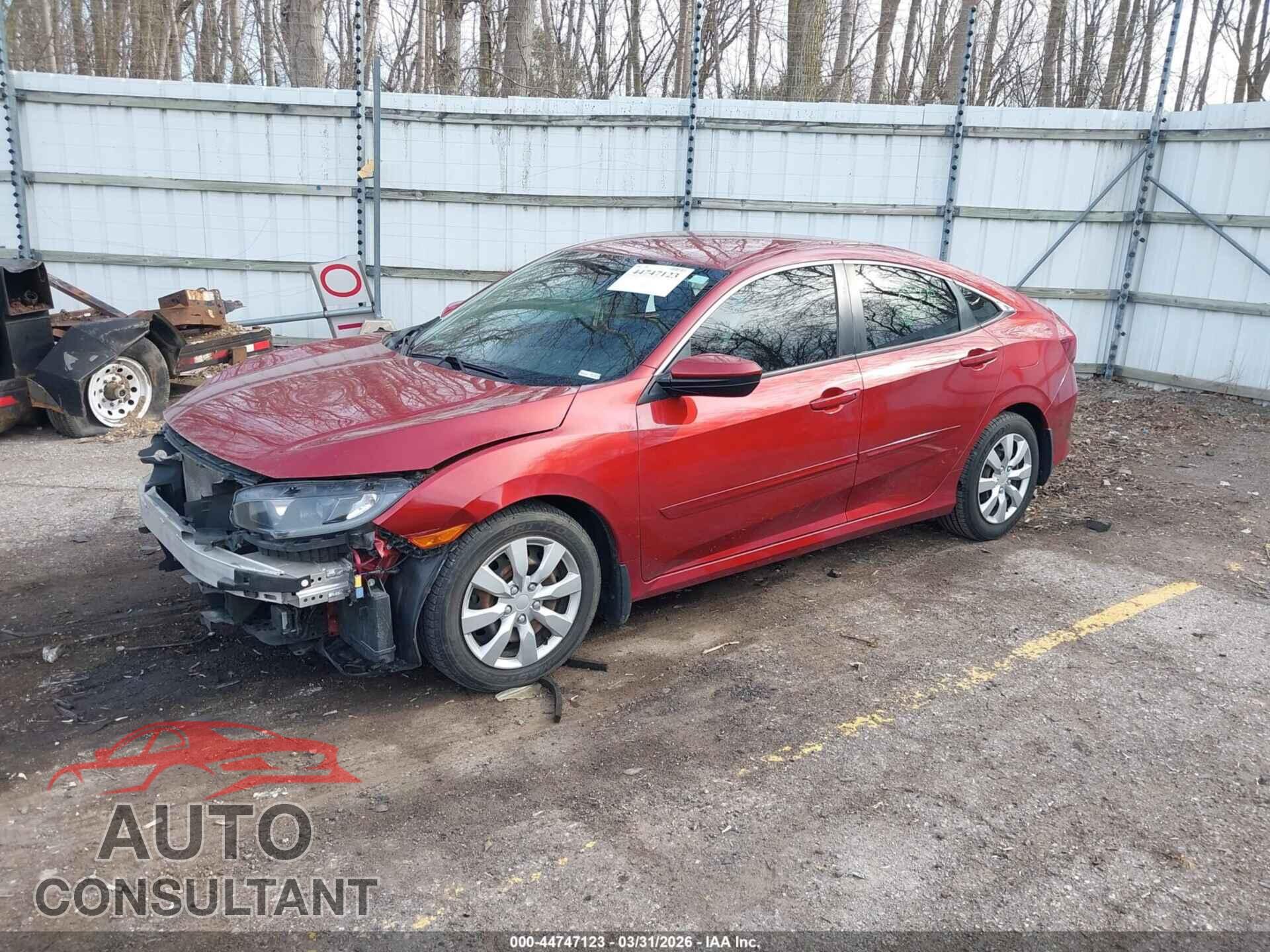 HONDA CIVIC 2019 - 2HGFC2F60KH516769