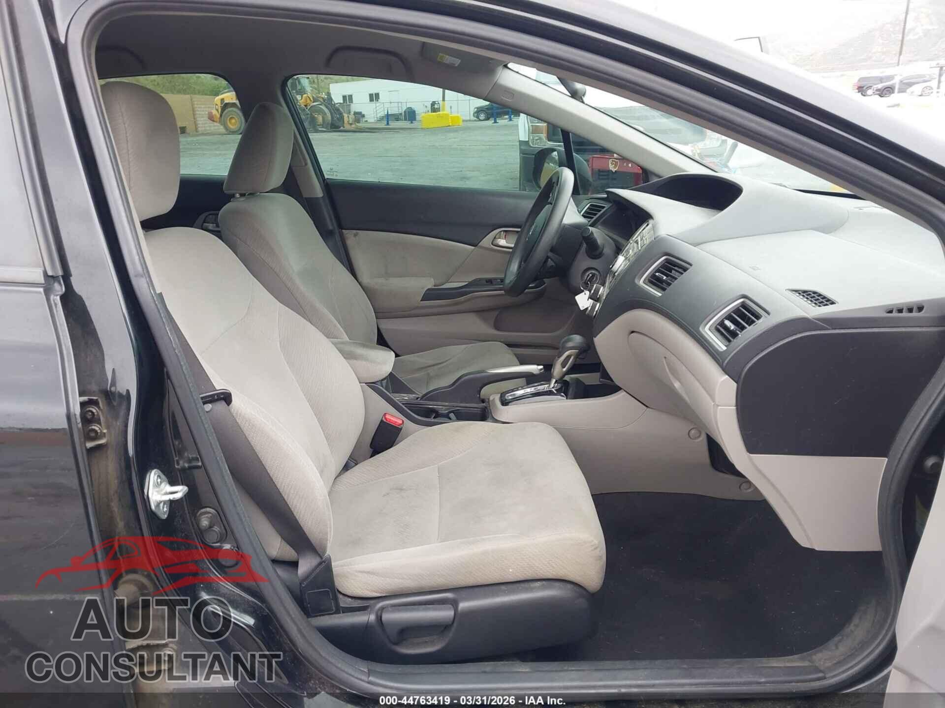HONDA CIVIC 2013 - 19XFB2F53DE229286