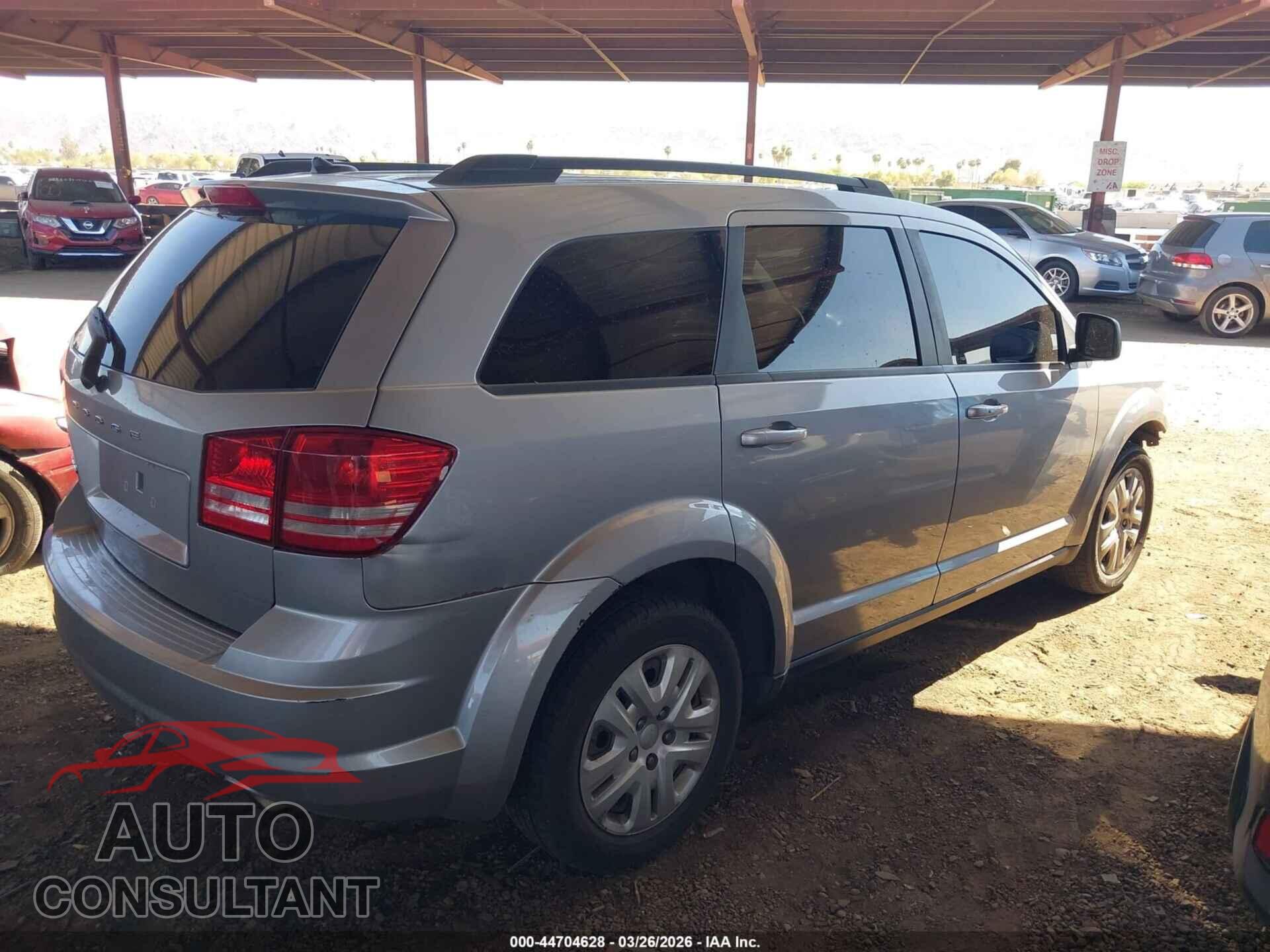 DODGE JOURNEY 2016 - 3C4PDCAB0GT124366