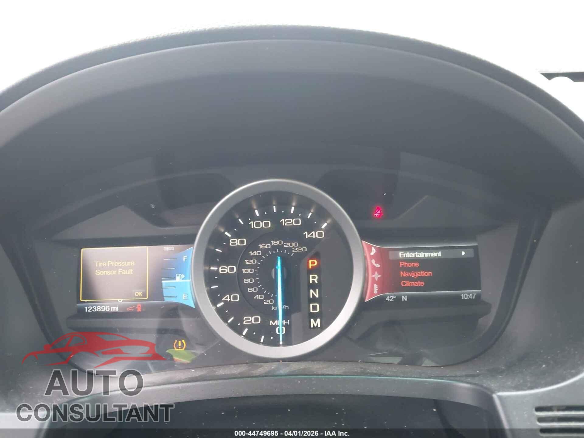 FORD EXPLORER 2011 - 1FMHK8F89BGA03347