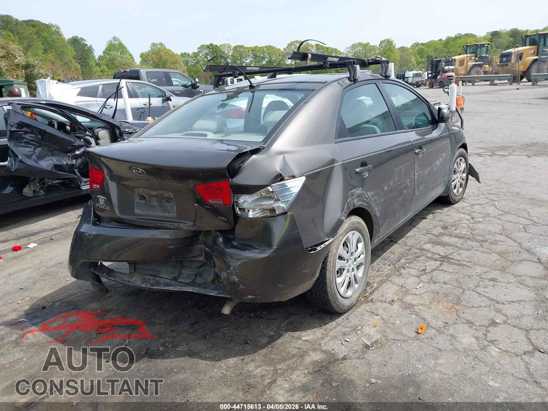 KIA FORTE 2011 - KNAFU4A28B5462346