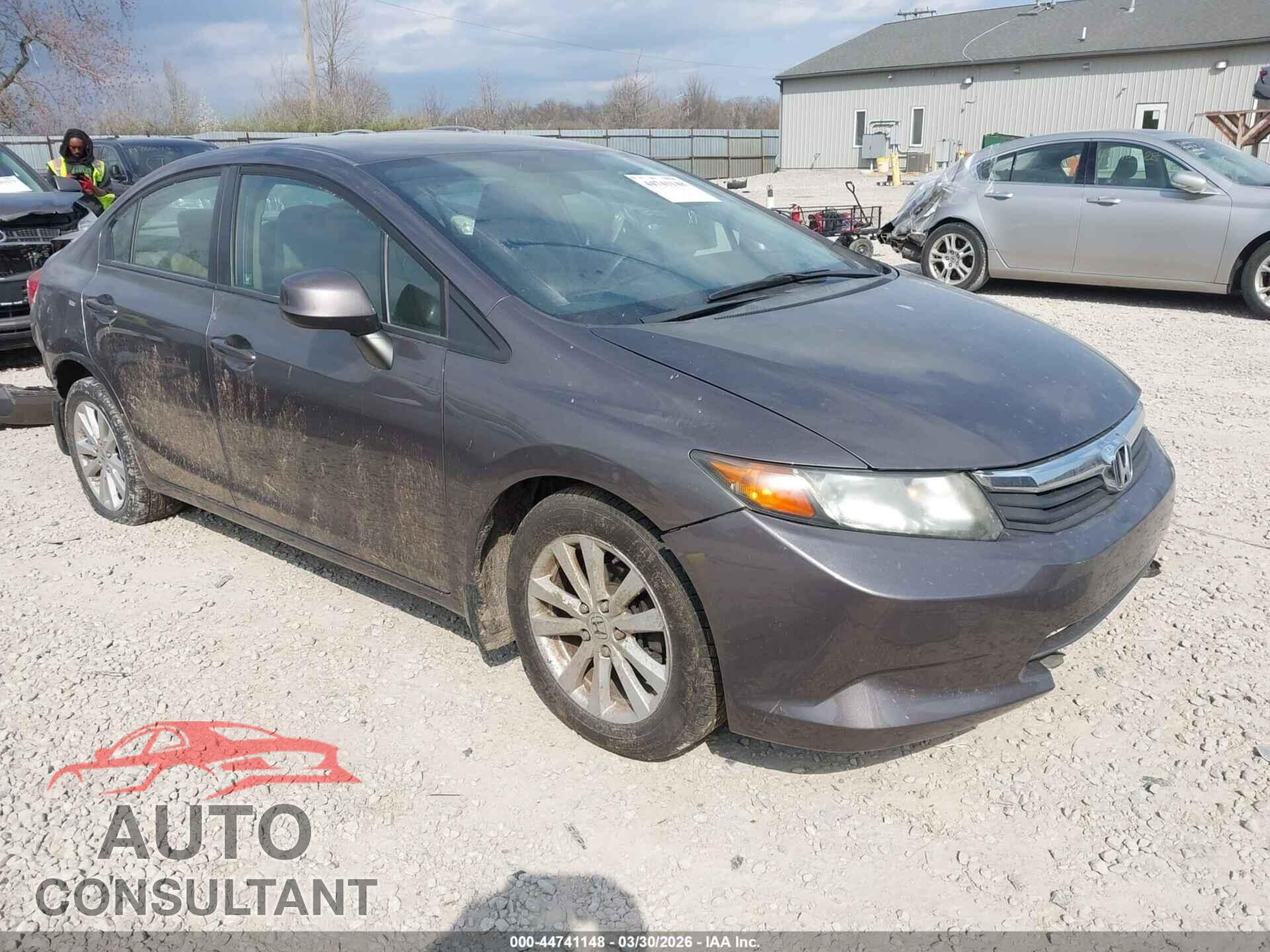 HONDA CIVIC 2012 - 19XFB2F56CE043482