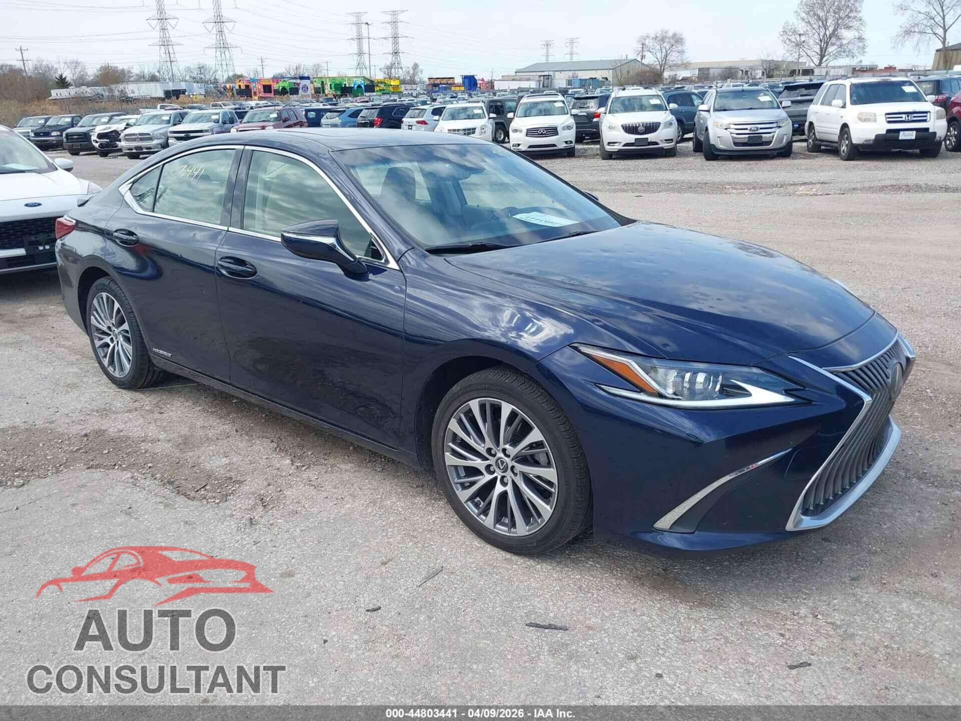 LEXUS ES 300H 2019 - JTHB21B1XK2042843