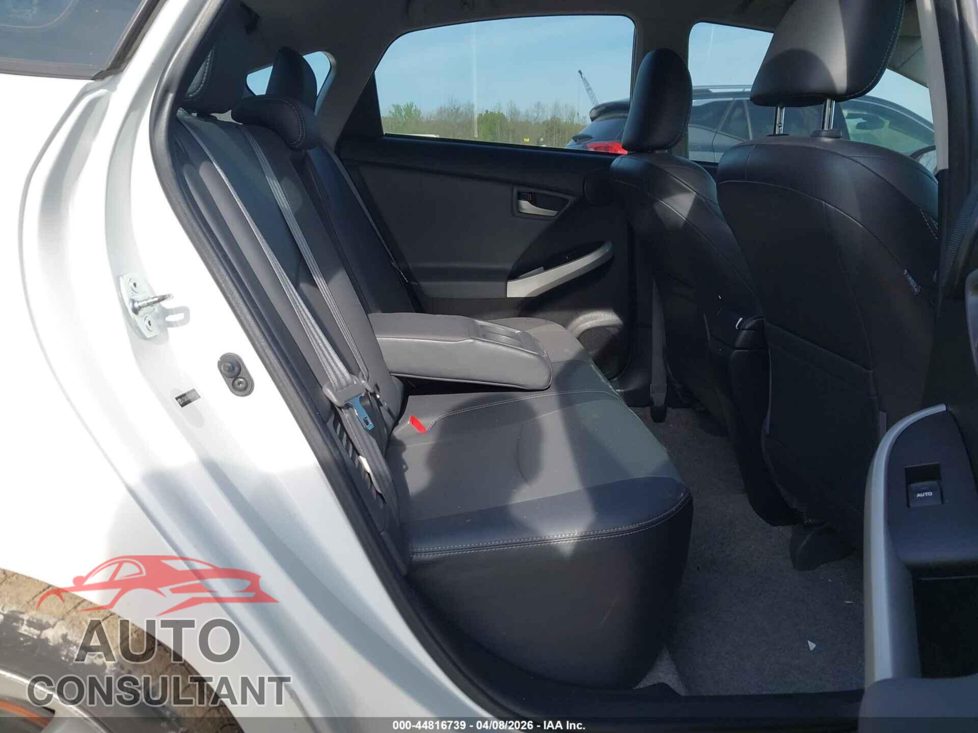 TOYOTA PRIUS 2012 - JTDKN3DU3C5492202