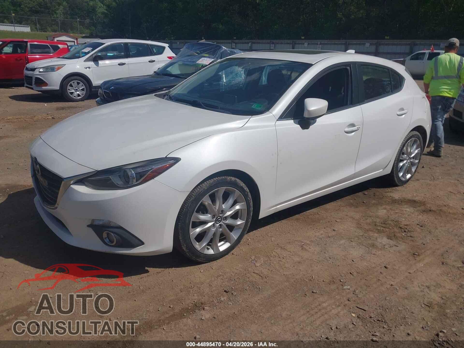 MAZDA MAZDA3 2014 - JM1BM1M37E1196060