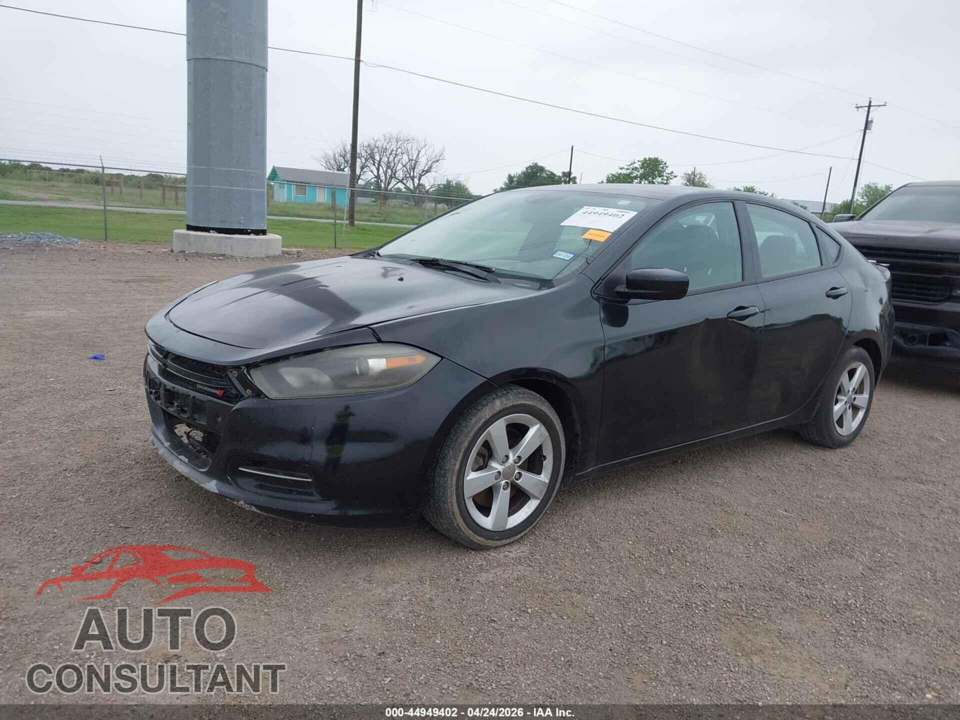 DODGE DART 2016 - 1C3CDFBBXGD505330