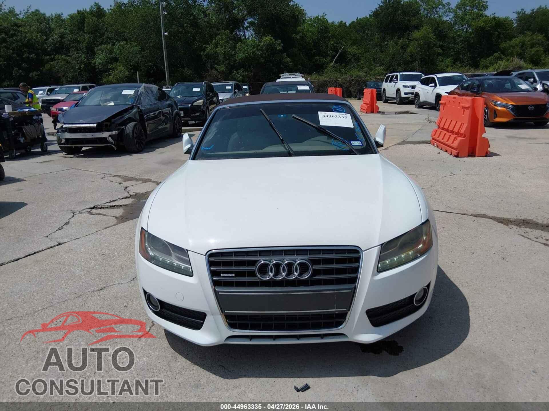 AUDI A5 2012 - WAULFAFH5CN004161