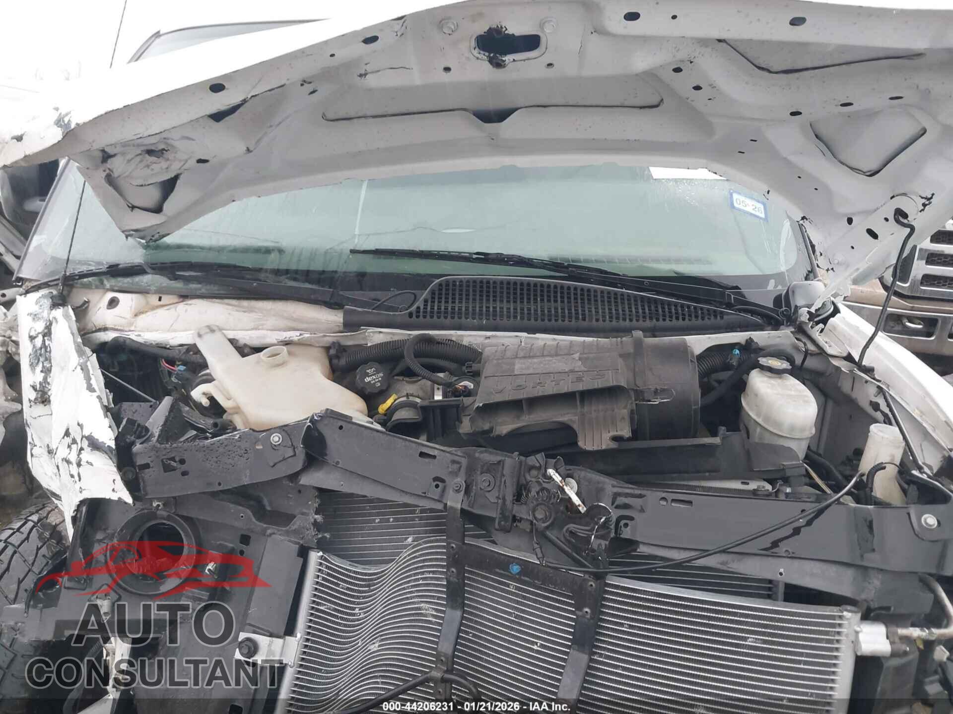 CHEVROLET EXPRESS 2500 2015 - 1GCWGFCF2F1275896