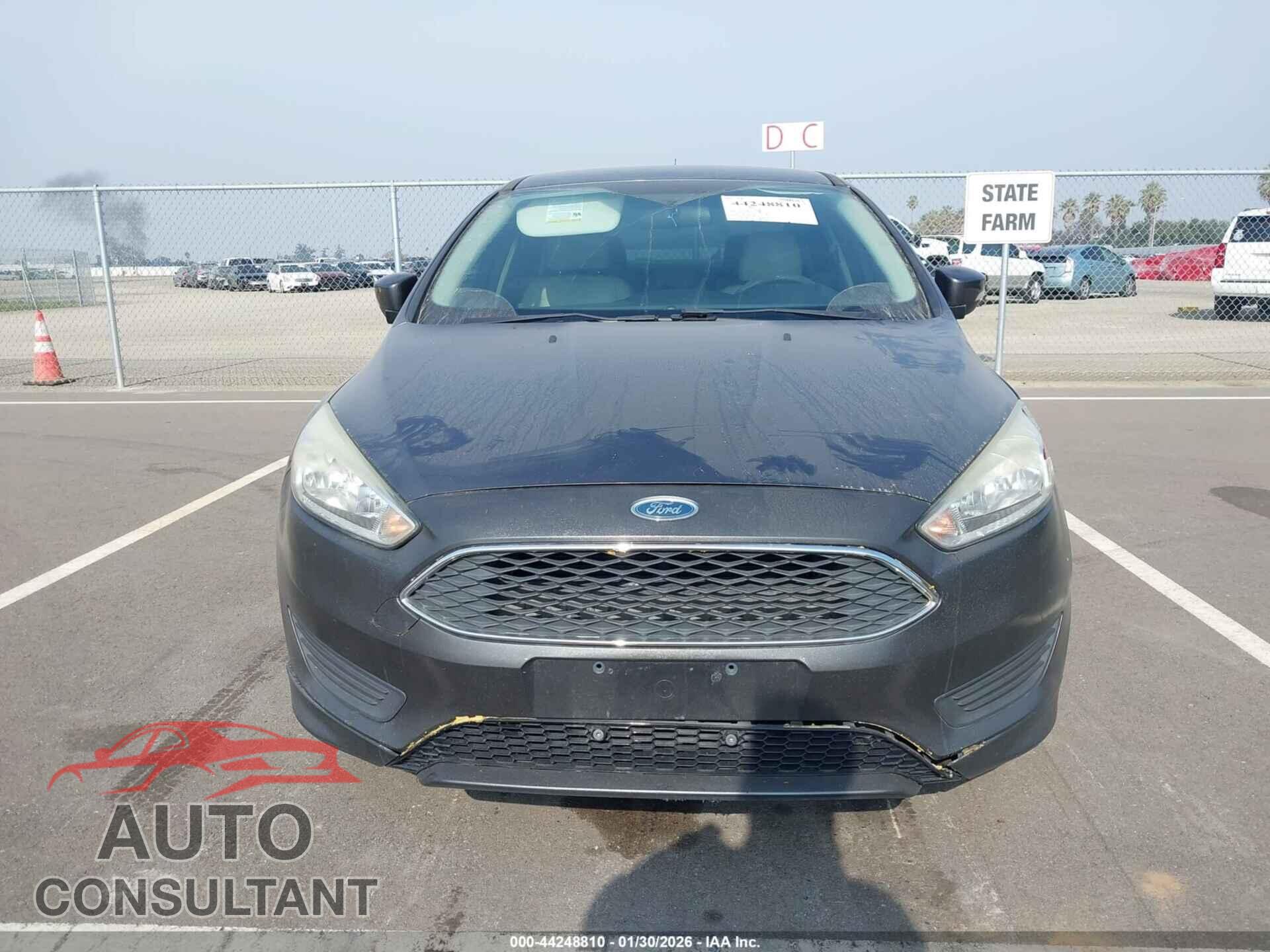 FORD FOCUS 2017 - 1FADP3F25HL237574