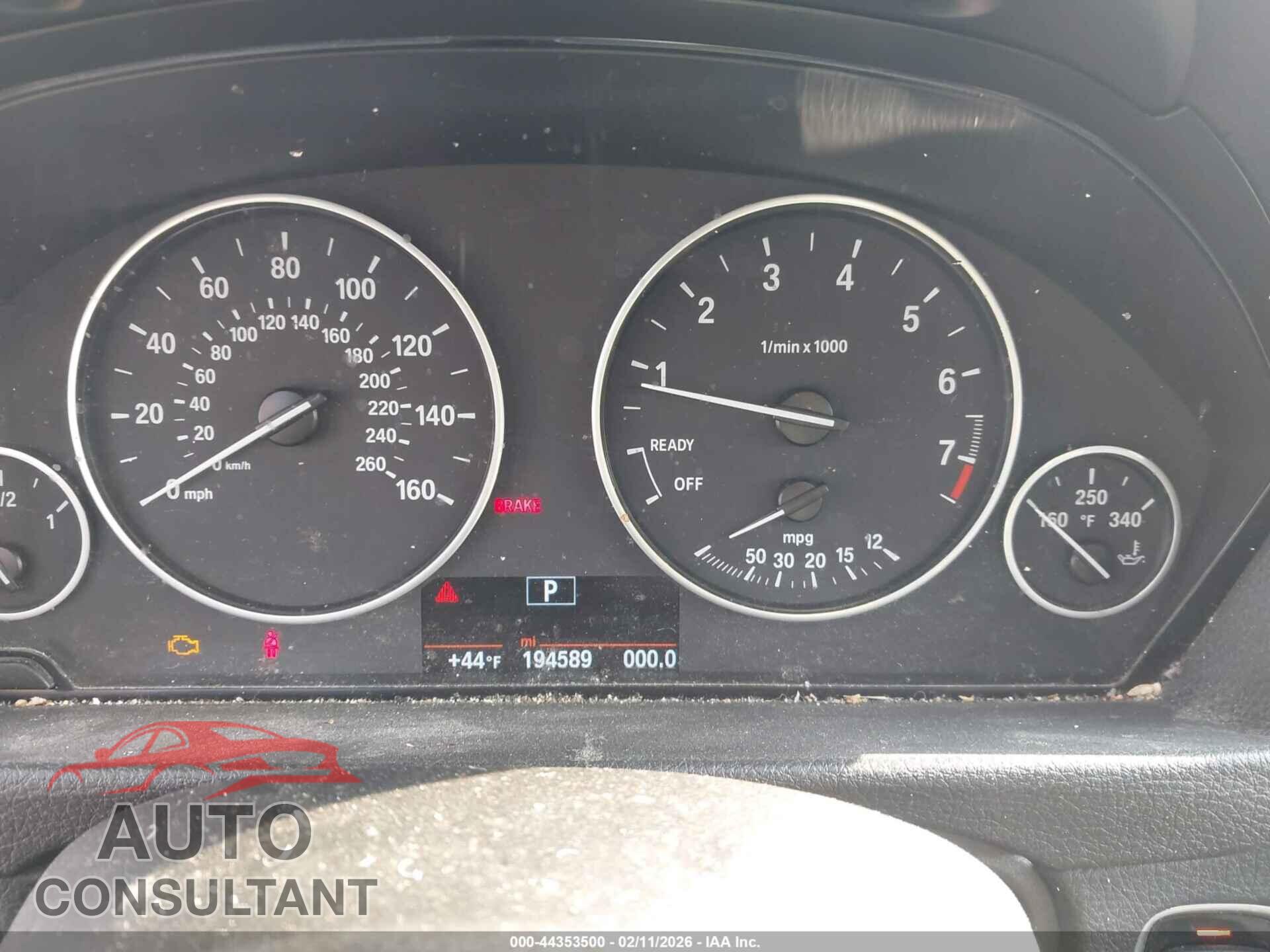 BMW 328I 2015 - WBA3A5C53FF609455