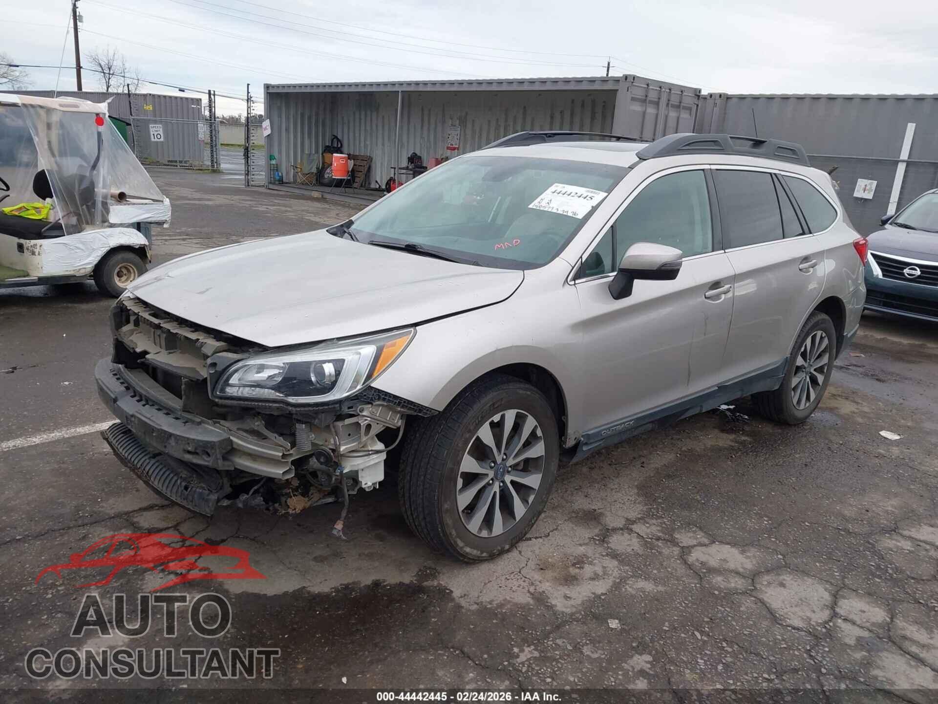 SUBARU OUTBACK 2017 - 4S4BSANCXH3220957