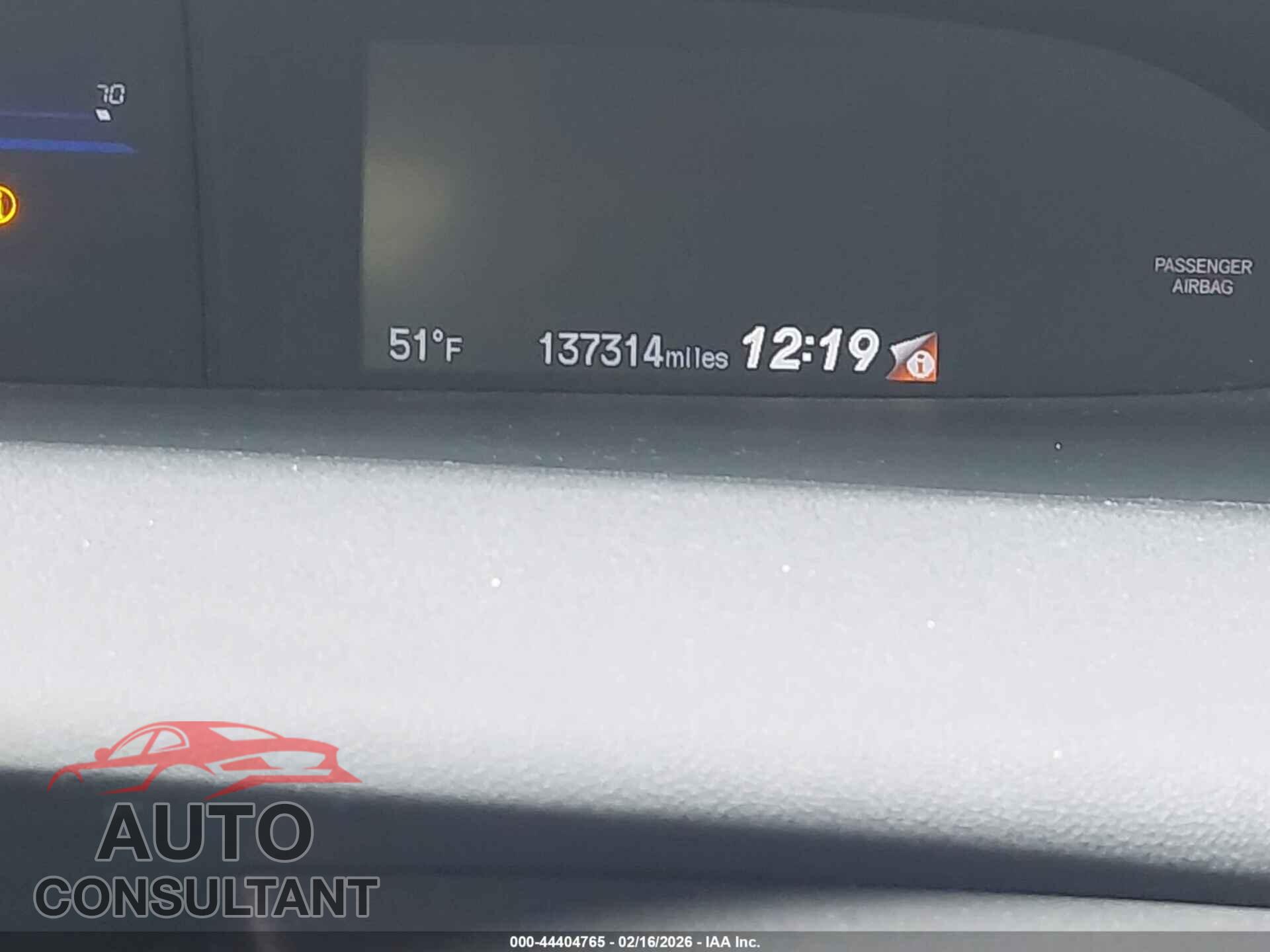 HONDA CIVIC 2014 - 19XFB2F53EE270602