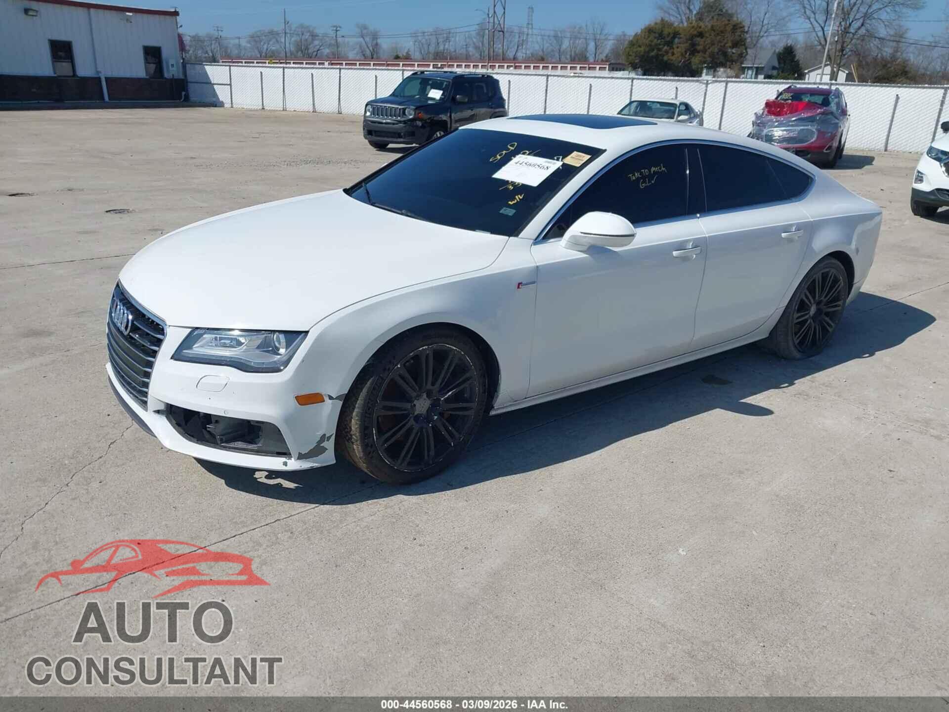 AUDI A7 2014 - WAUWGAFC4EN132327