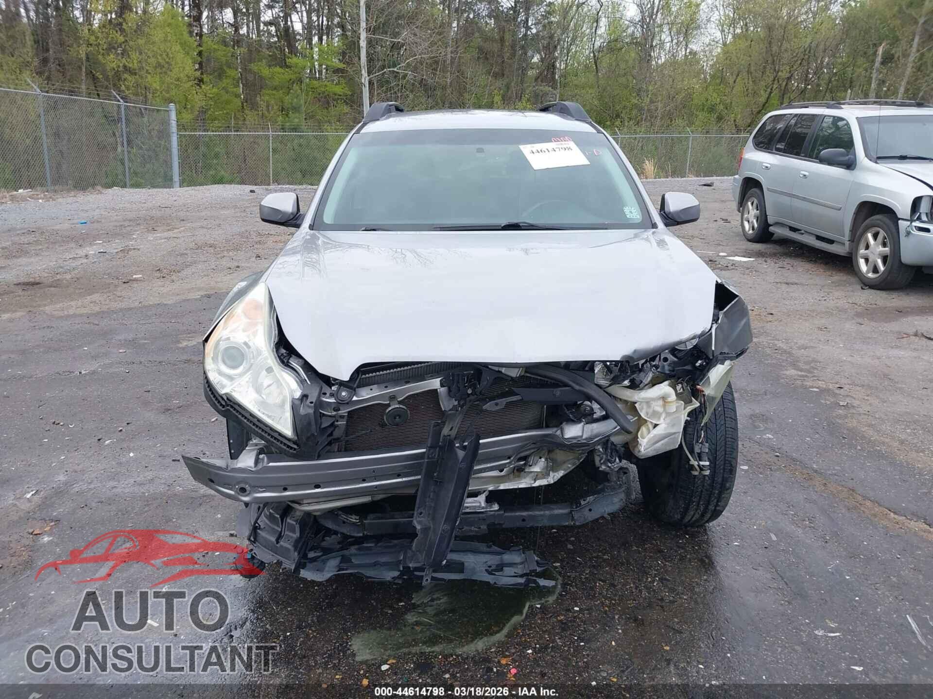 SUBARU OUTBACK 2011 - 4S4BRBCC3B3434636