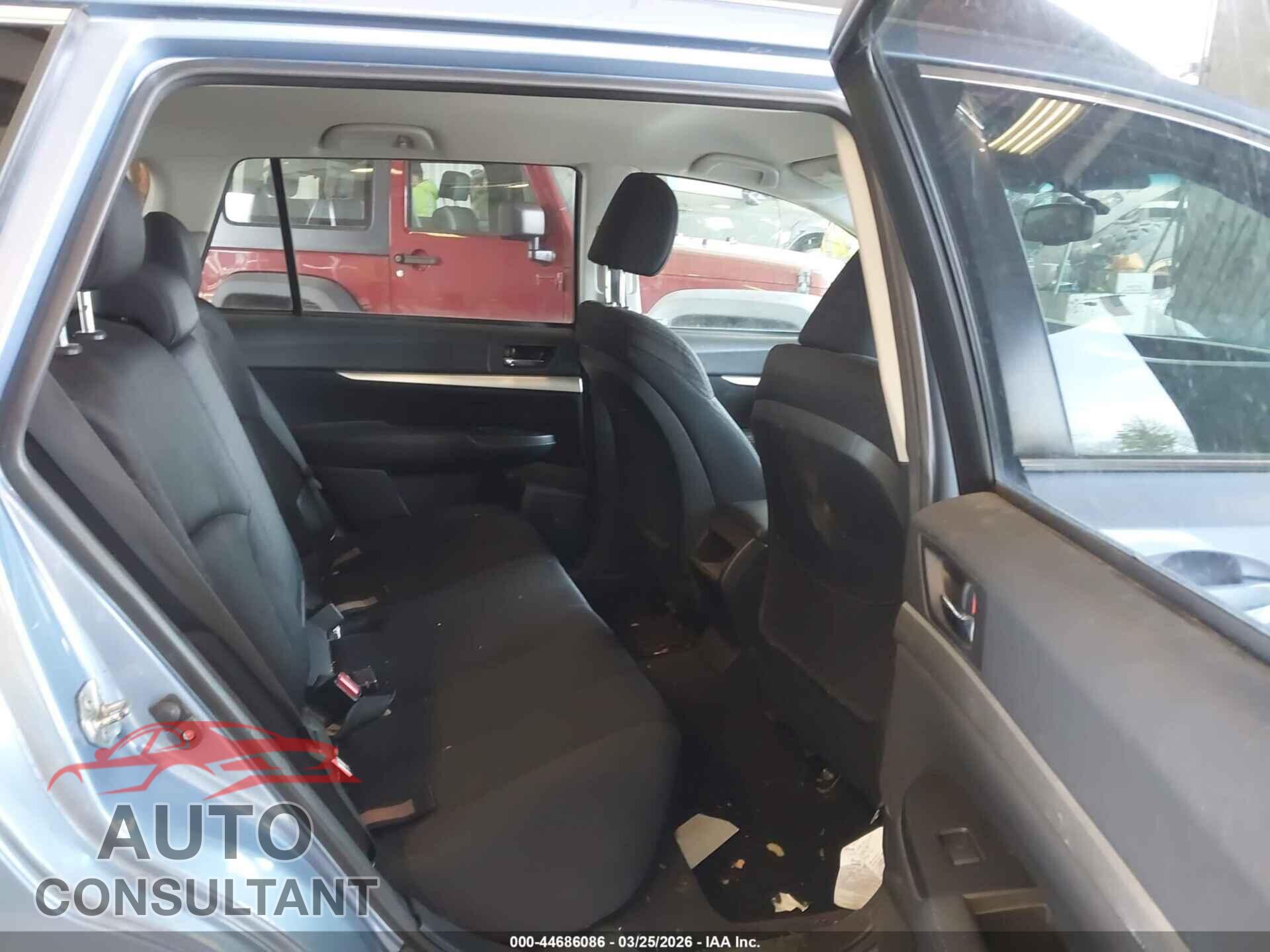 SUBARU OUTBACK 2011 - 4S4BRCCC7B3314831