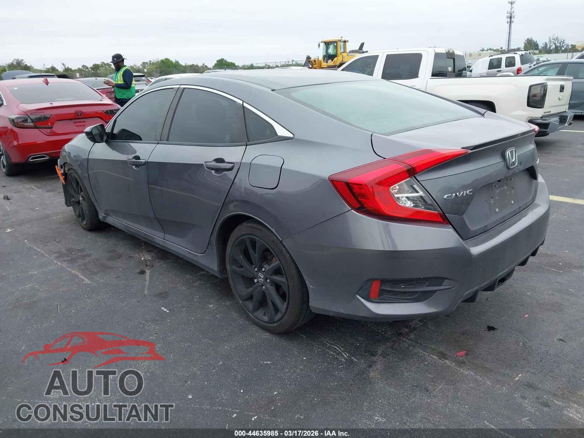 HONDA CIVIC 2020 - 19XFC2F86LE006620