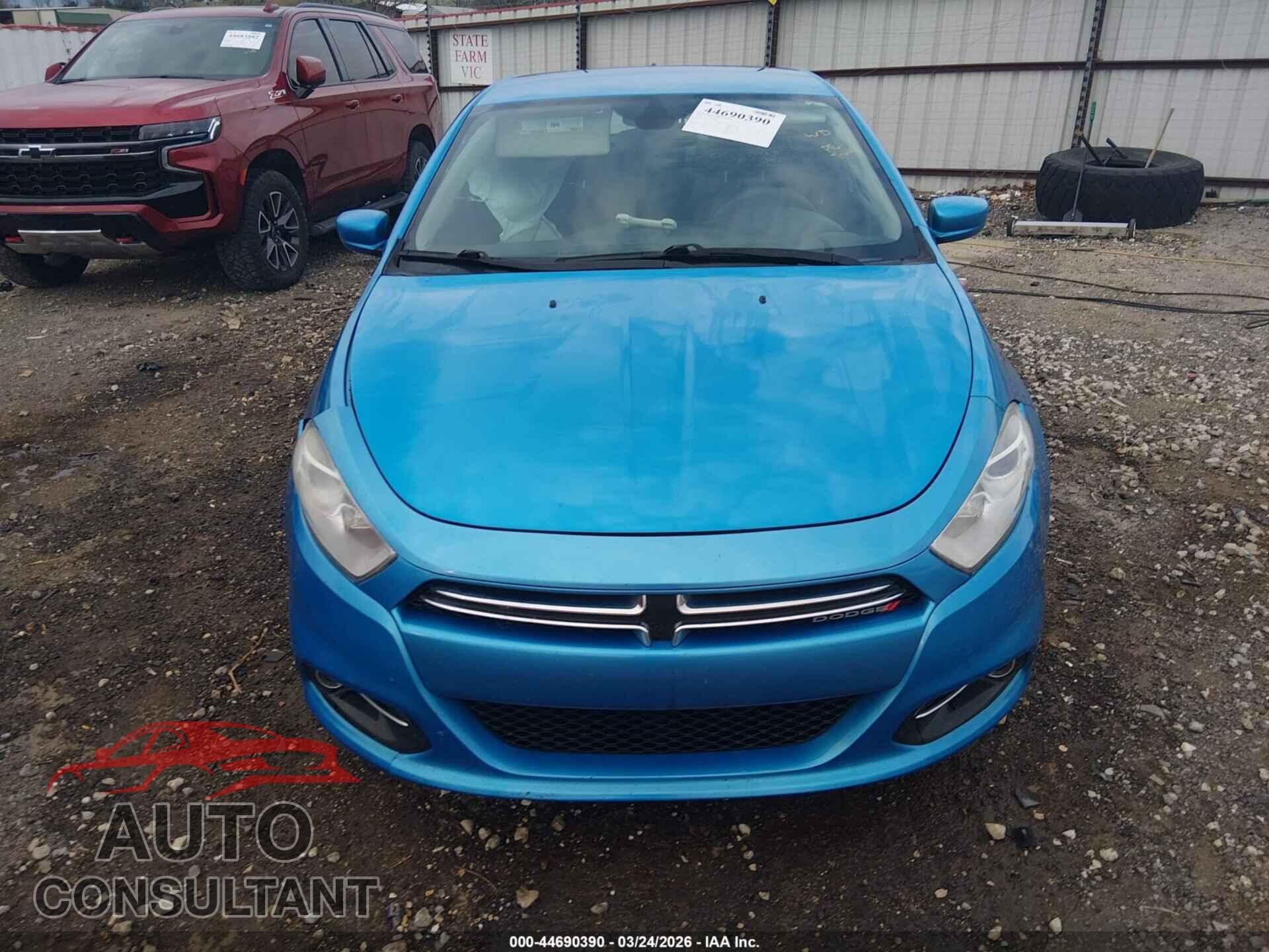 DODGE DART 2016 - 1C3CDFFA1GD819207