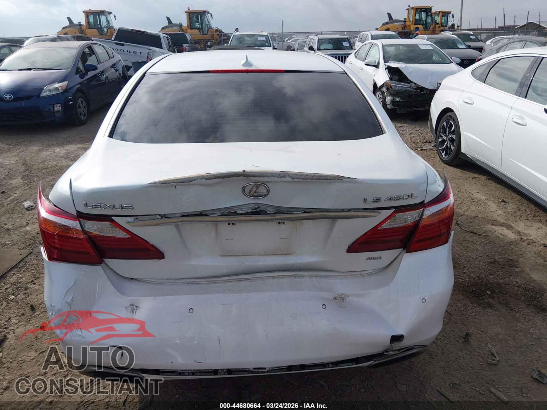 LEXUS LS 460 2010 - JTHDL1EF9A5002103